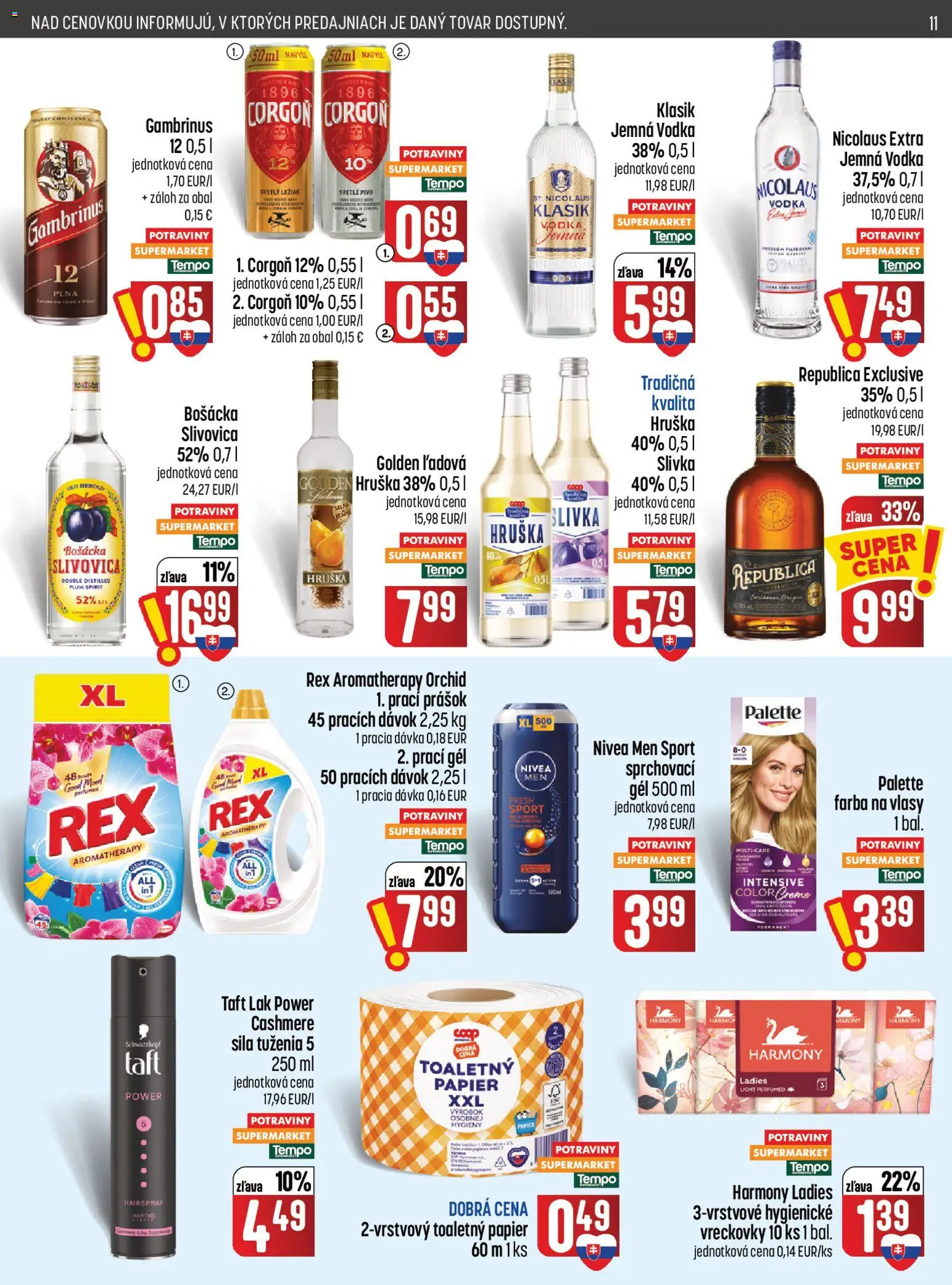 COOP Jednota leták Leták in Slovensko