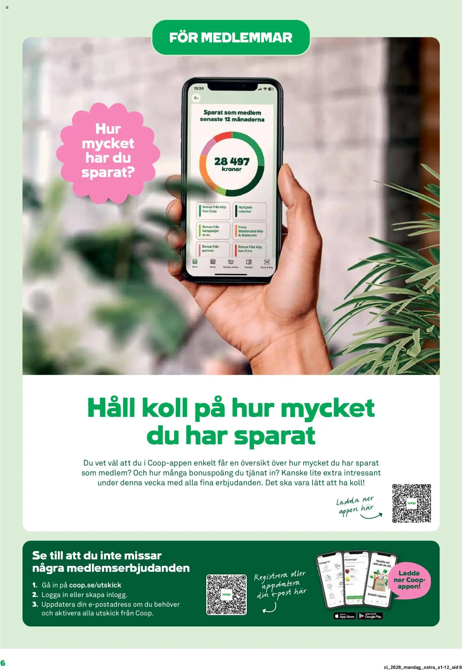 Nuvarande Coop Daglivs erbjudanden från 📣 06/07/2026 - 12/07/2026 📣 | Sverige