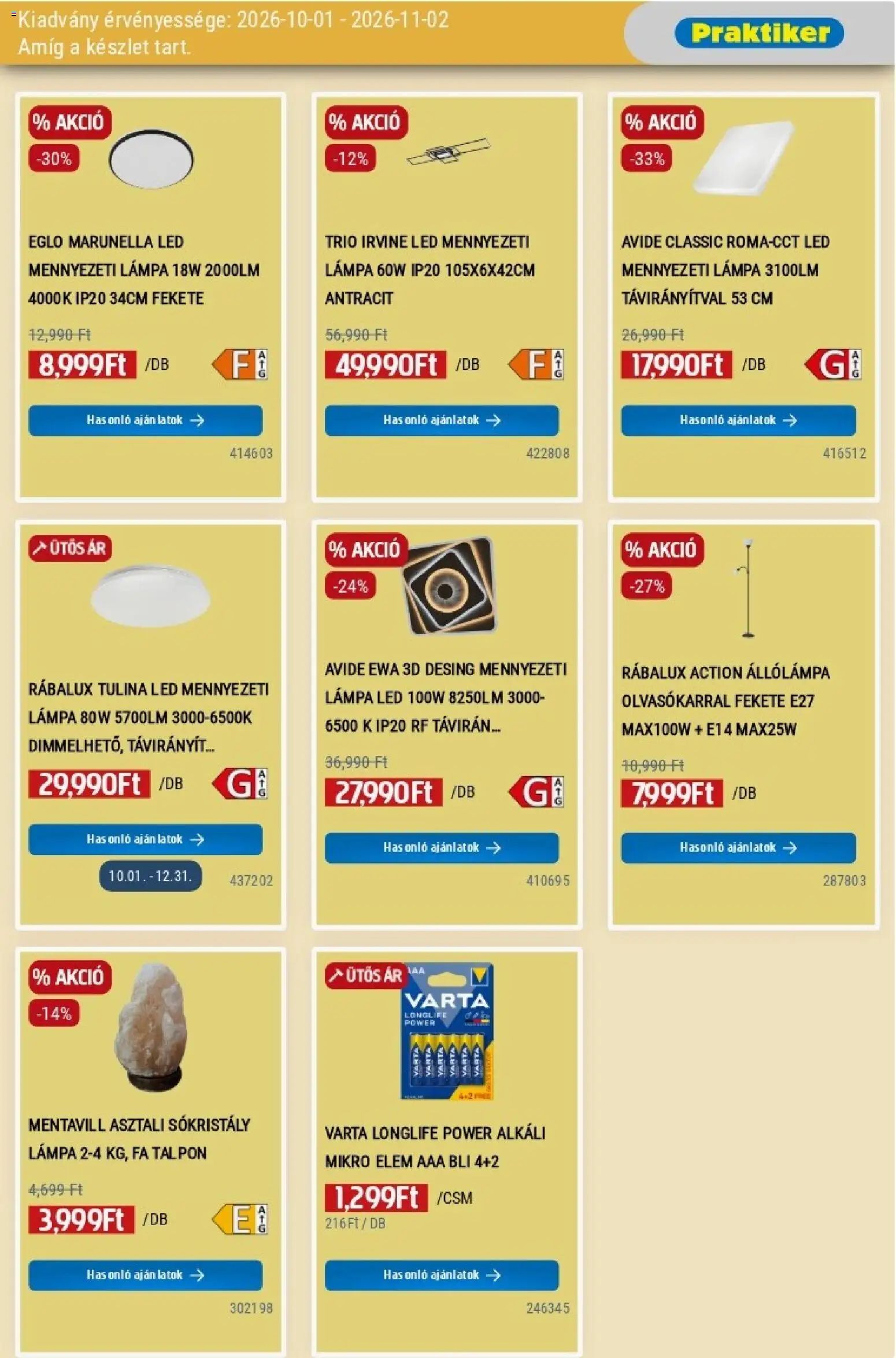 Praktiker akciós újság Akciós újság in Magyarország