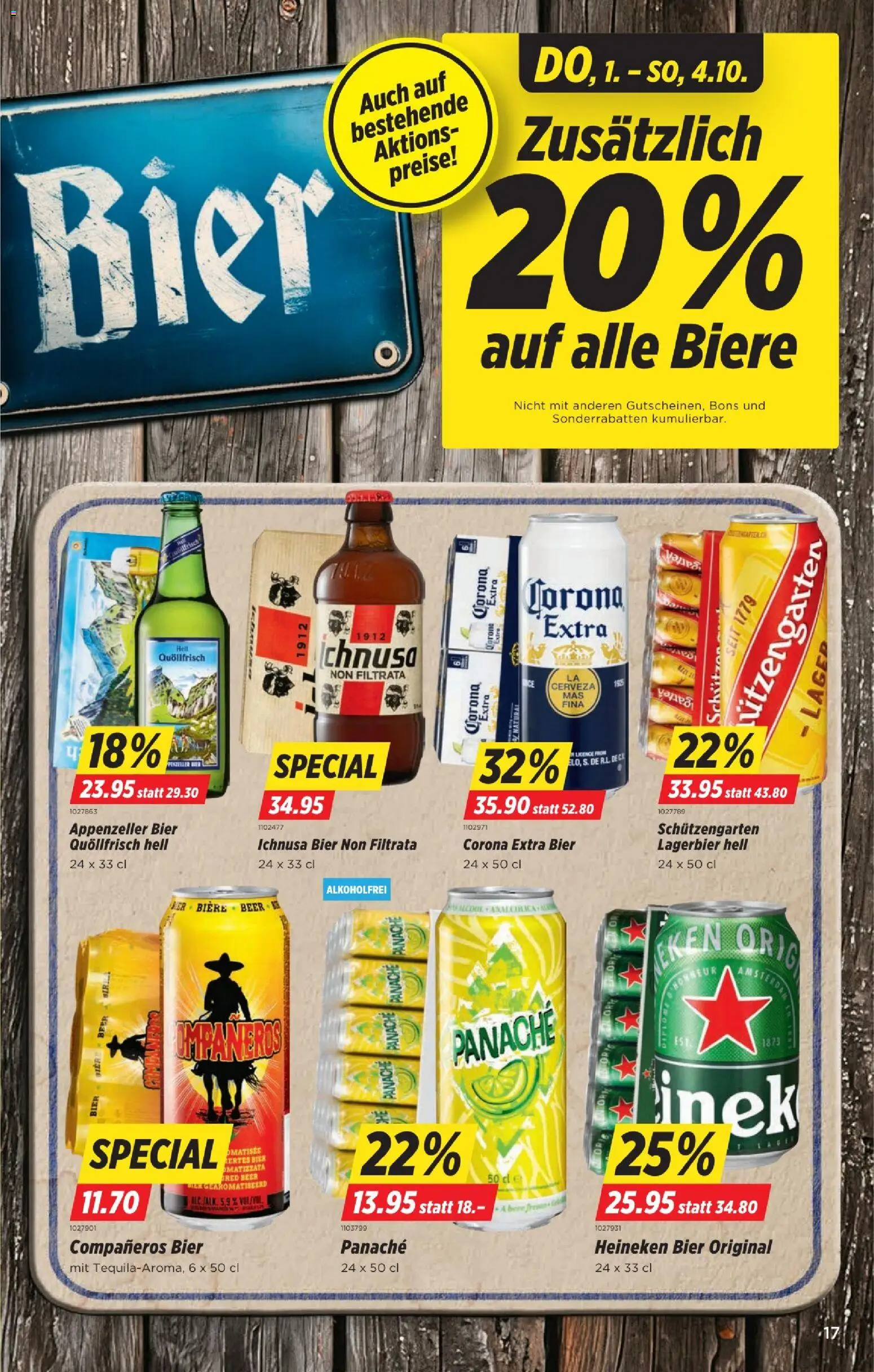 Denner aktionen Prospekt in Schweiz