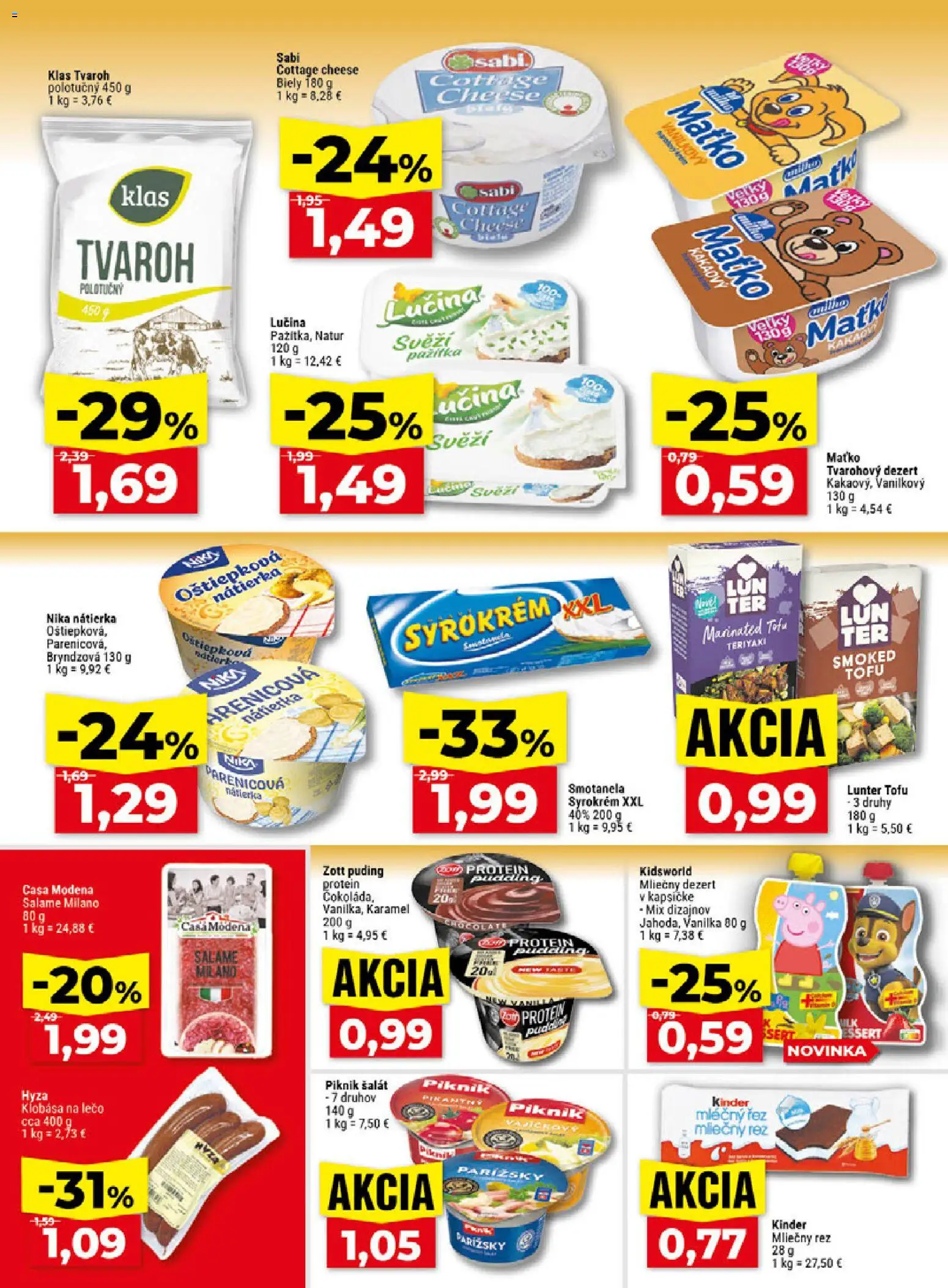 Klas leták Leták in Slovensko