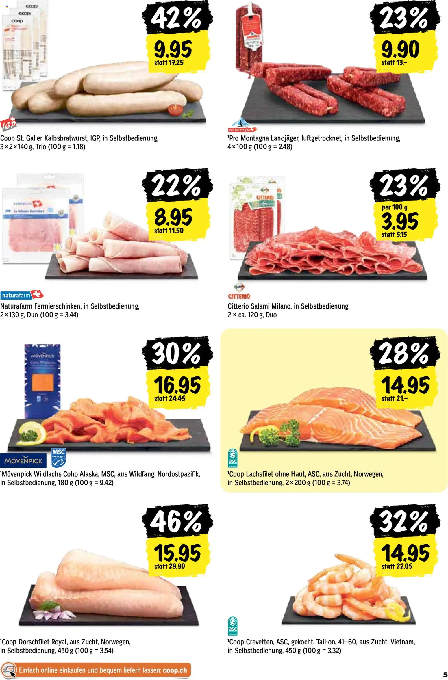 Coop aktionen Prospekt in Schweiz