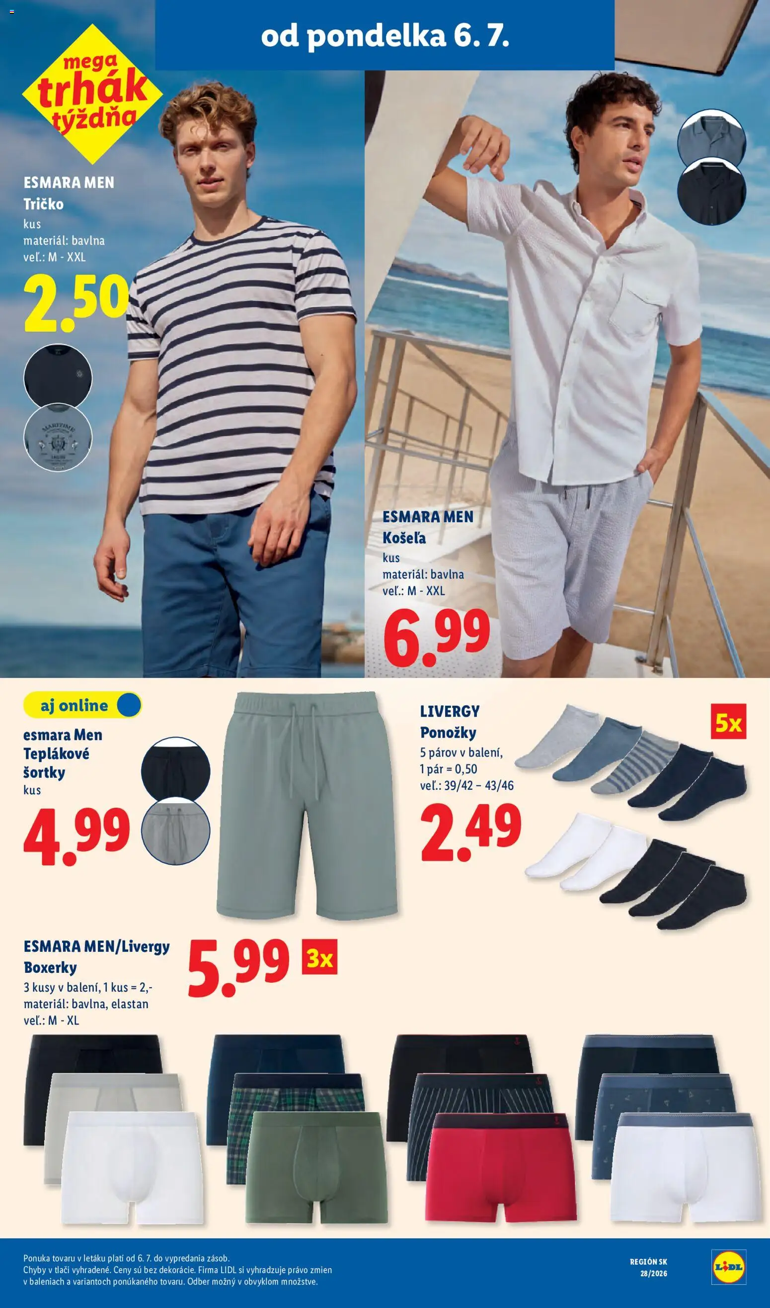Lidl leták od 06.07.2026 » Pozrite si limitované zľavy a ušetrite ešte dnes! | Slovensko