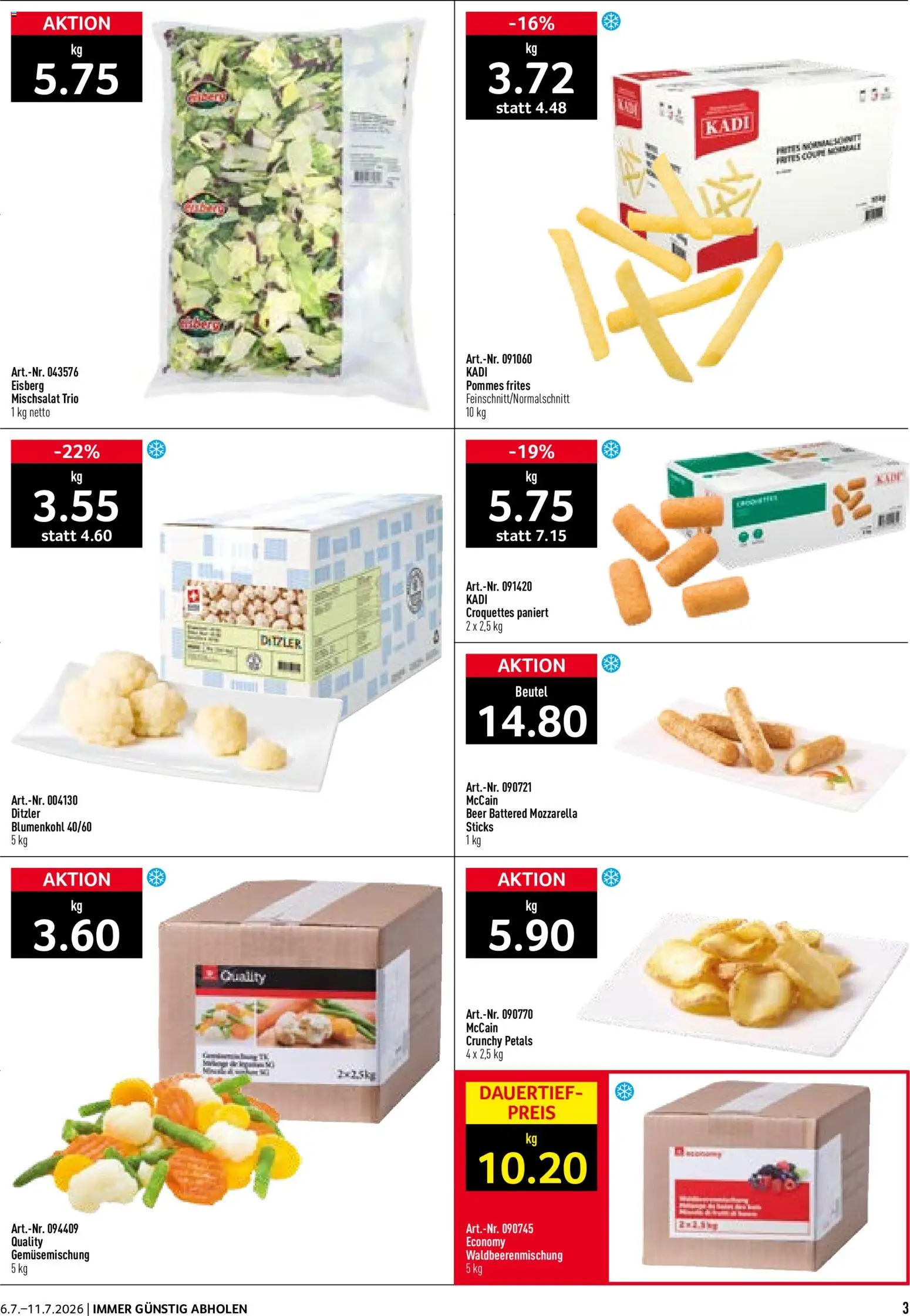 🛍️ Prodega aktionen ab 06.07.2026 » Entdecken Sie exklusive Rabatte und sparen Sie noch heute! 💰 | Schweiz