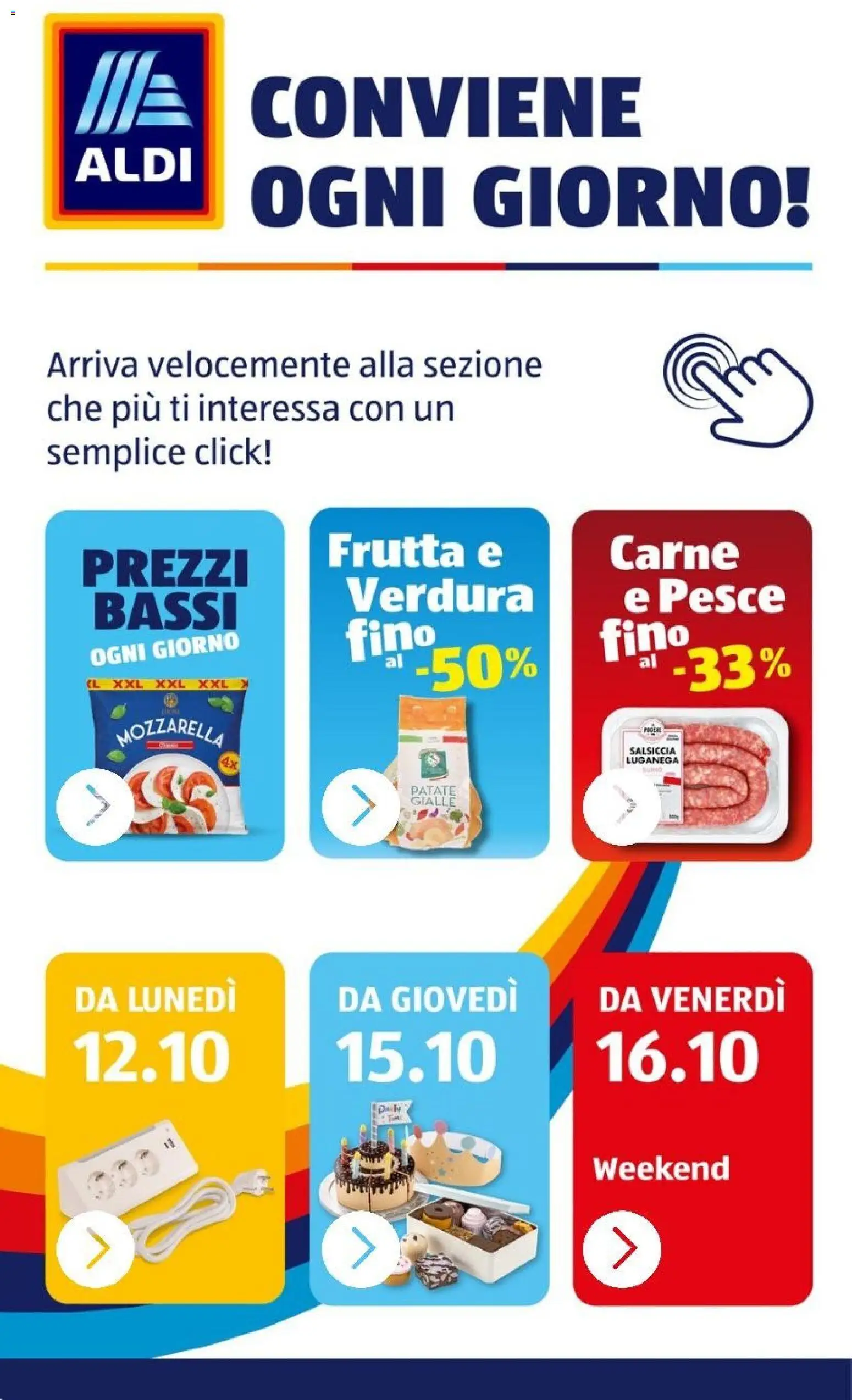 Aldi volantino Volantino in Italy
