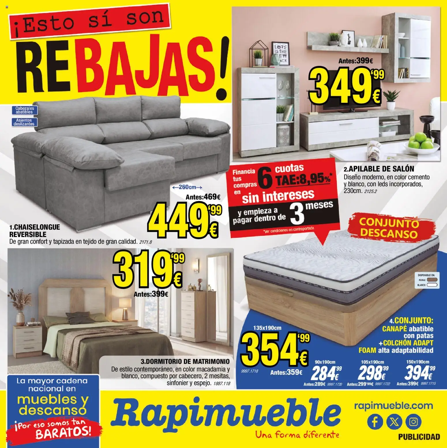 Rapimueble folleto desde 01/07/2026 | ¿Cómo obtener un descuento limitado? ¡Ahorra hoy mismo! | España