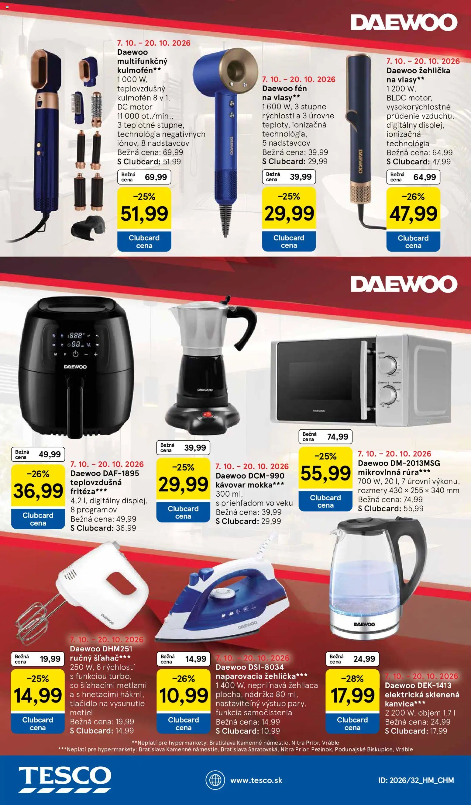 Tesco Hypermarket - leták Leták in Slovensko