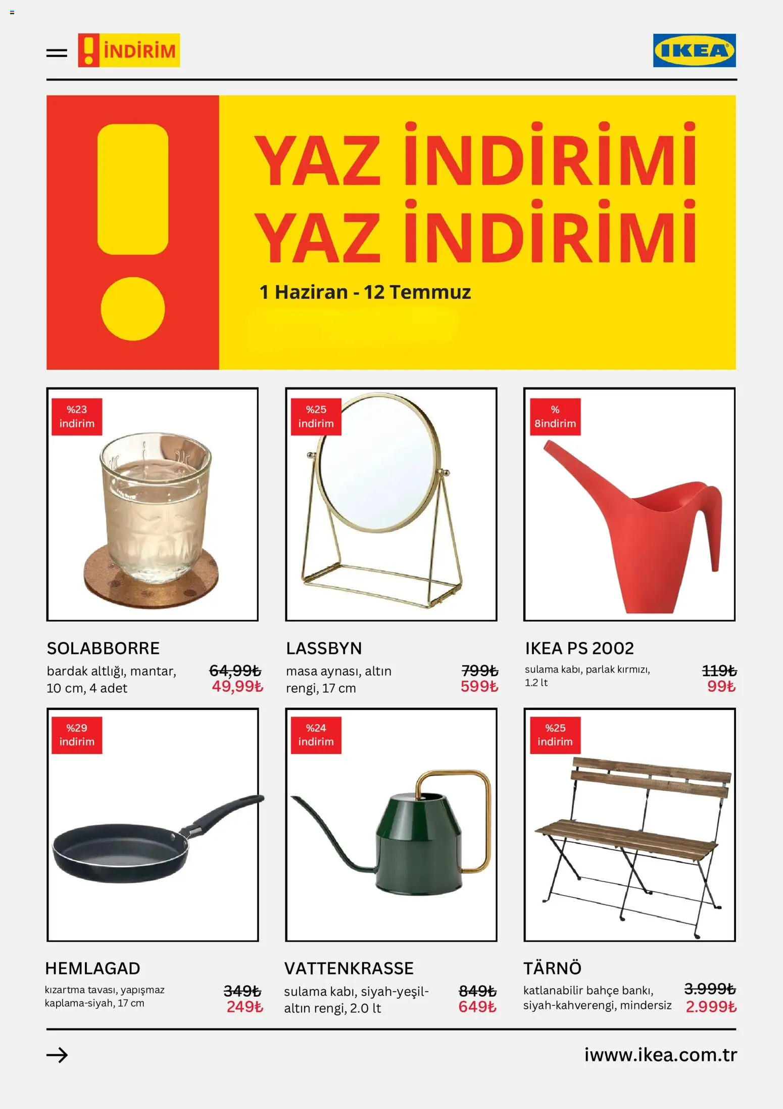 🛍️ IKEA Katalog, 01 Haziran 2026 itibariyle » Özel fırsatları keşfedin ve bugün tasarruf edin! 💰 | Türkiye