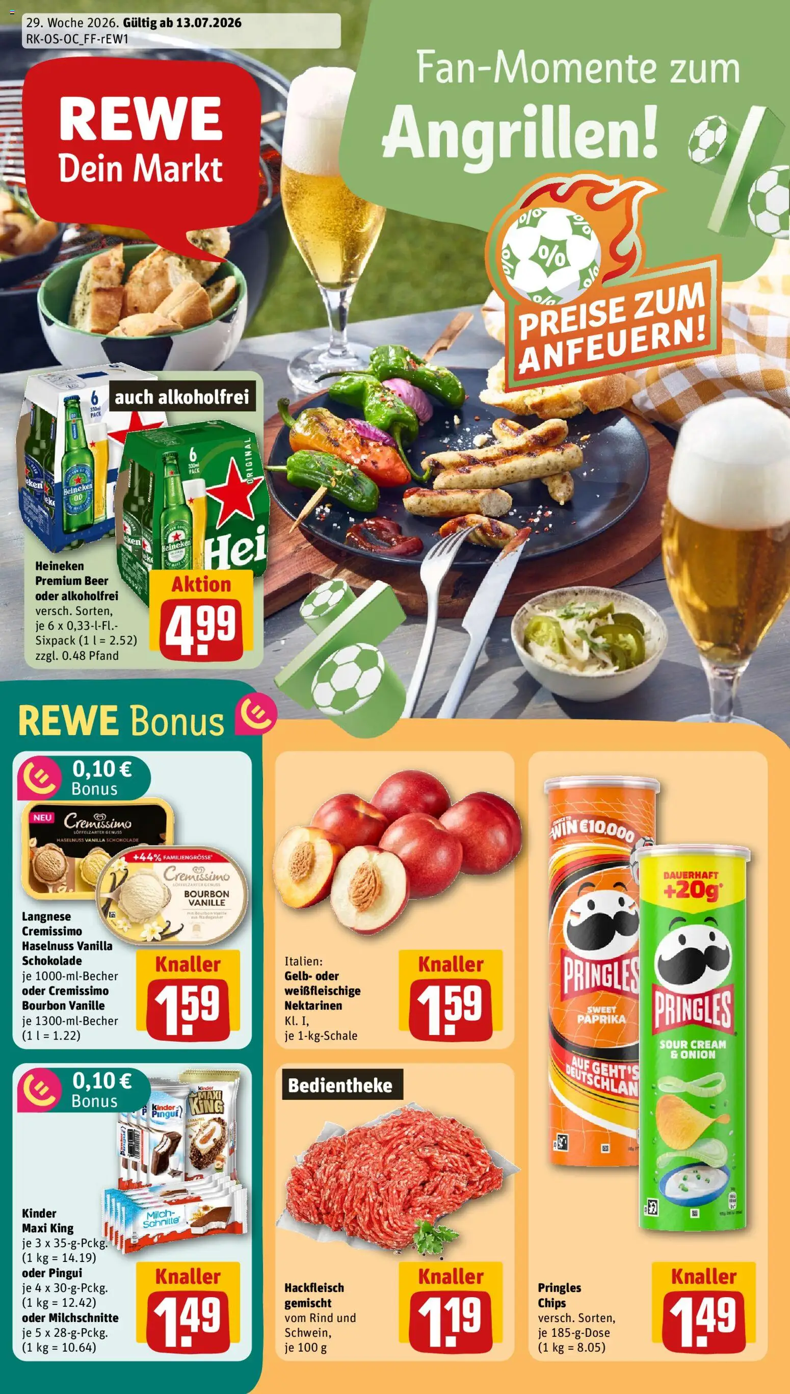 Rewe Prospekt | 13.07.2026 | Wie erhält man einen begrenzten Rabatt? | Deutschland