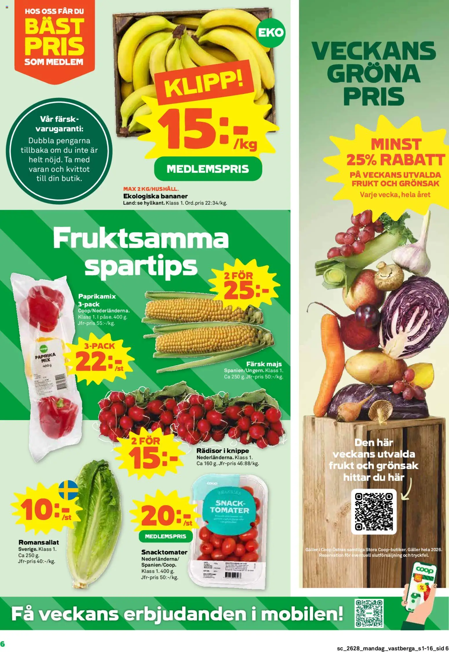 Nuvarande Coop erbjudanden från 📣 06/07/2026 - 12/07/2026 📣 | Sverige