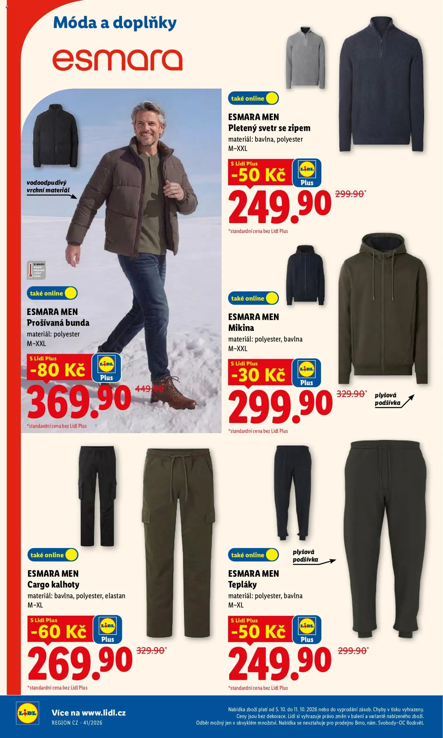 Lidl leták Leták in Česko