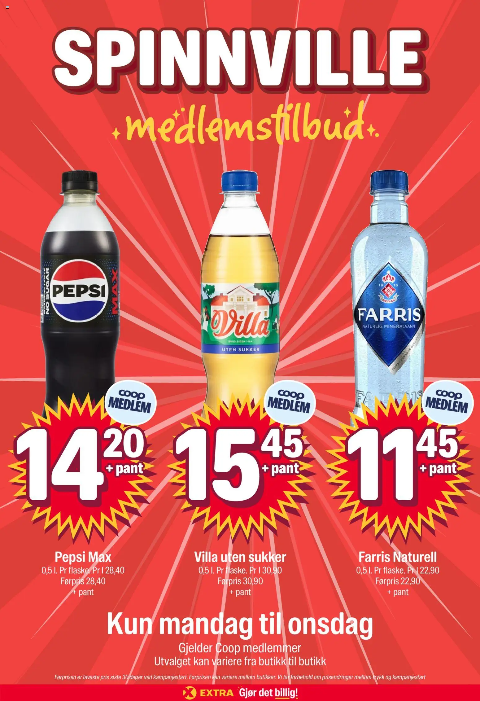 Coop Extra kundeavis Kundeavis in Norge