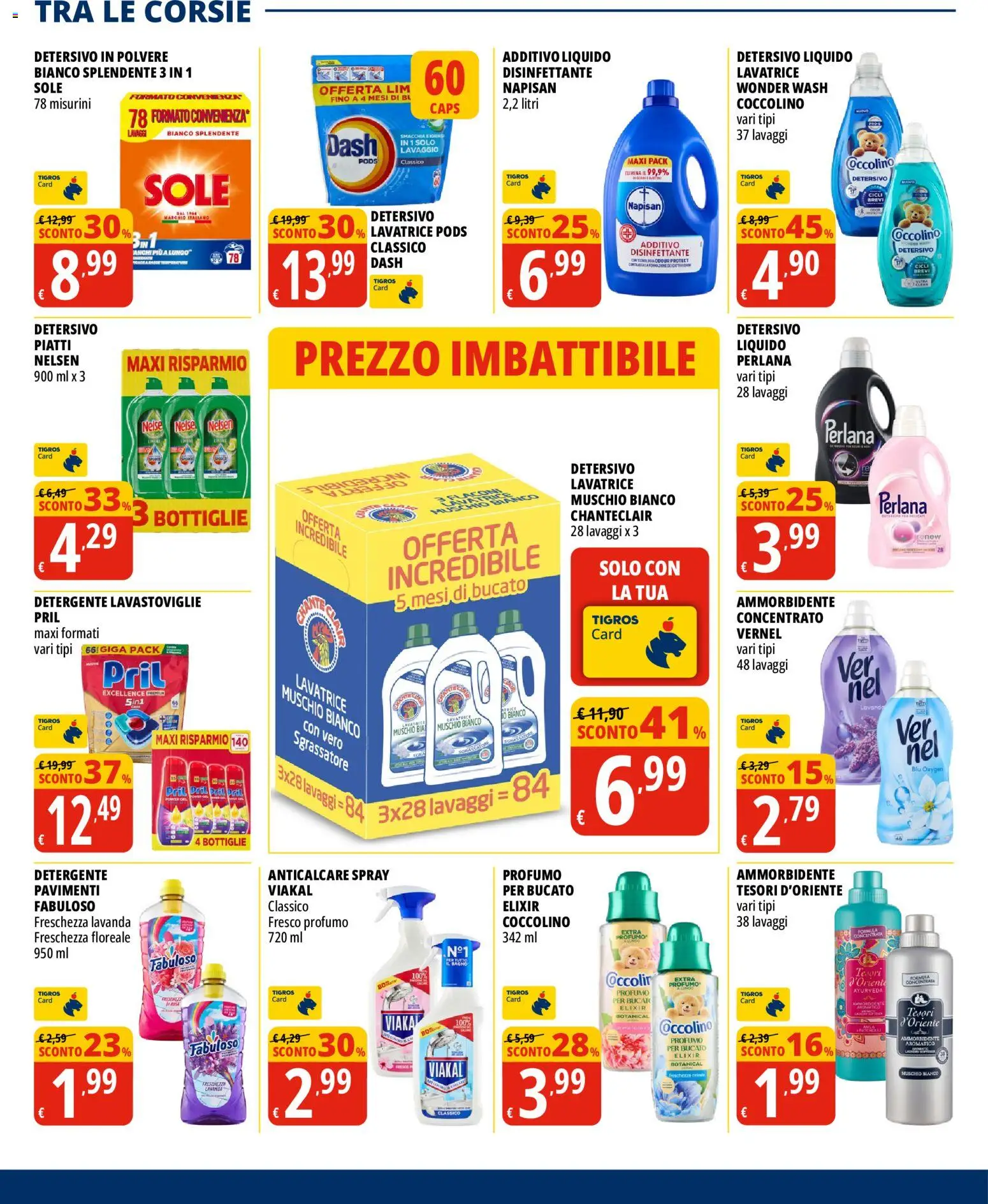 Tigros volantino Volantino in Italy