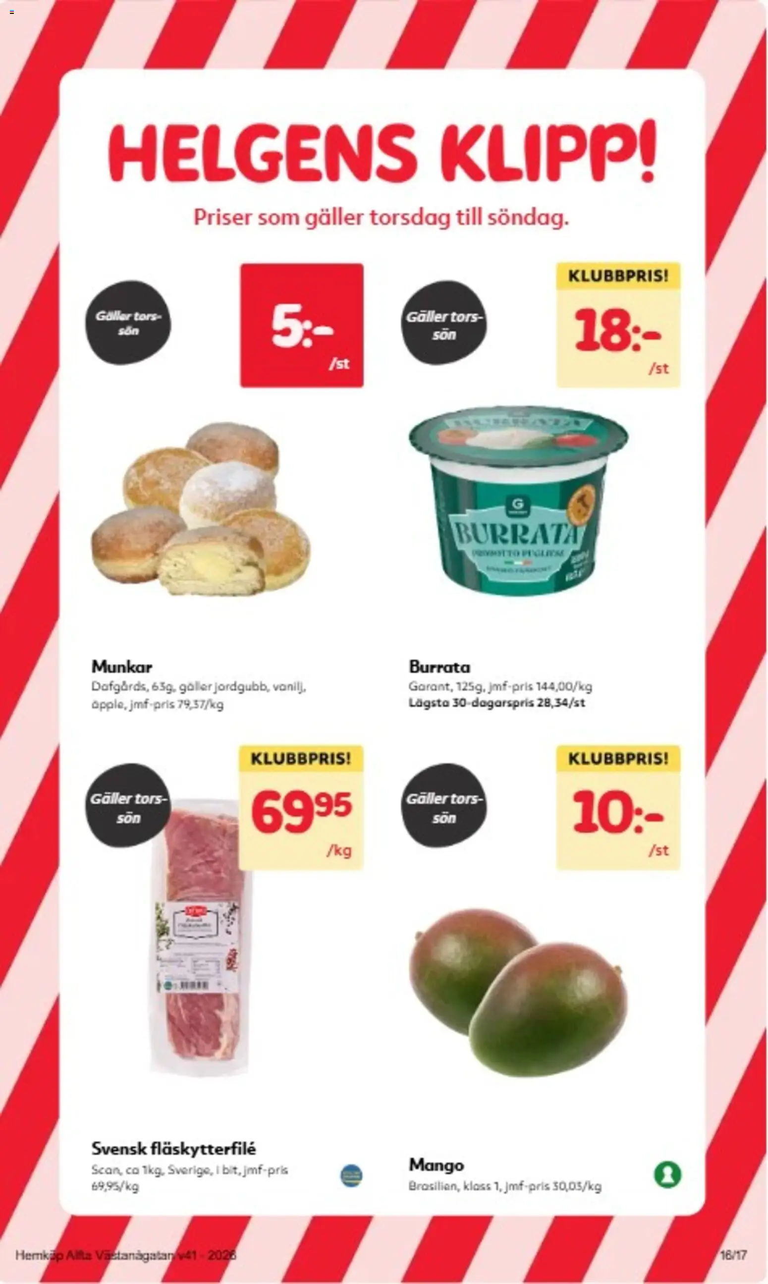 Hemköp erbjudanden Reklamblad in Sverige