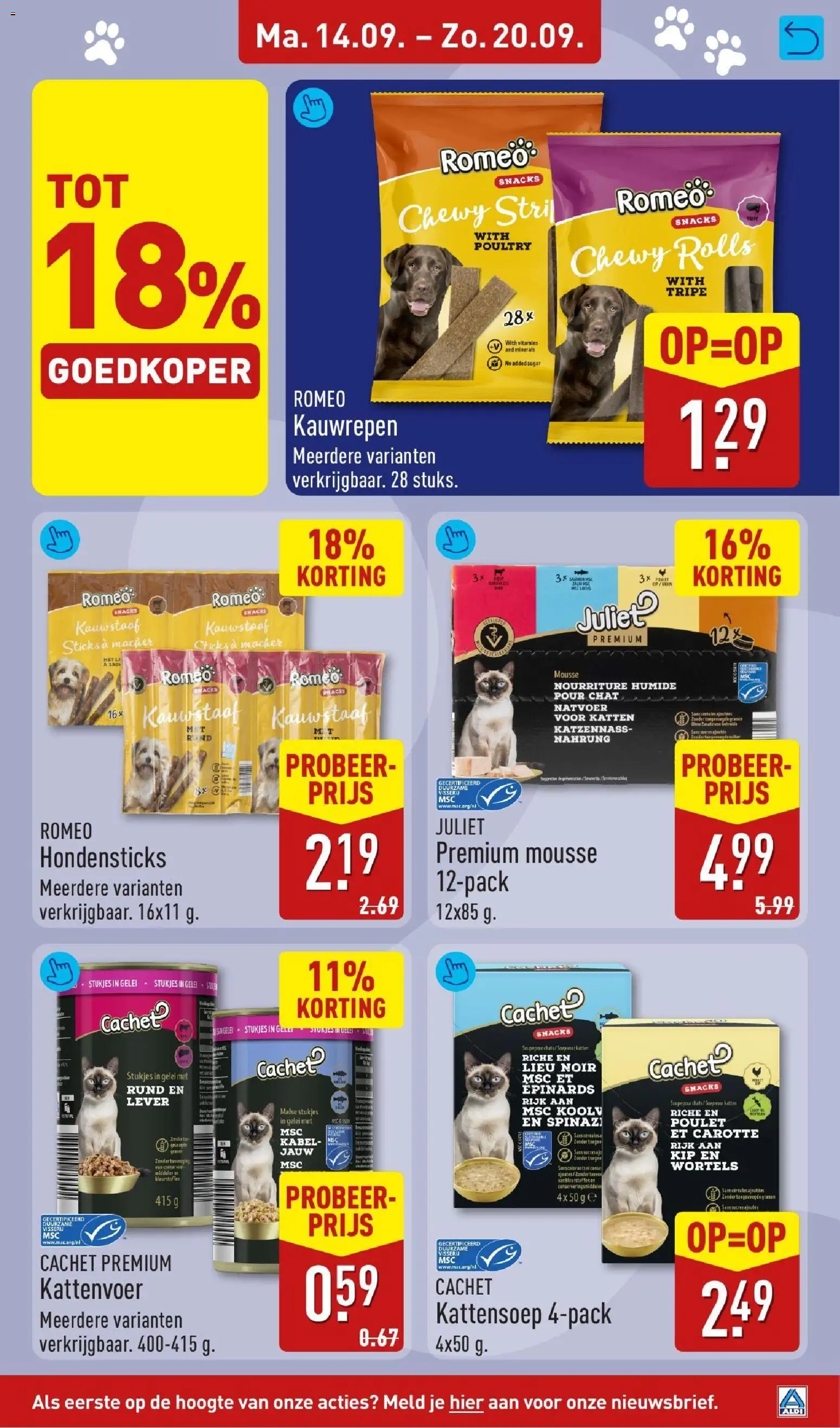 Aldi folder week 38 Folder in Nederland