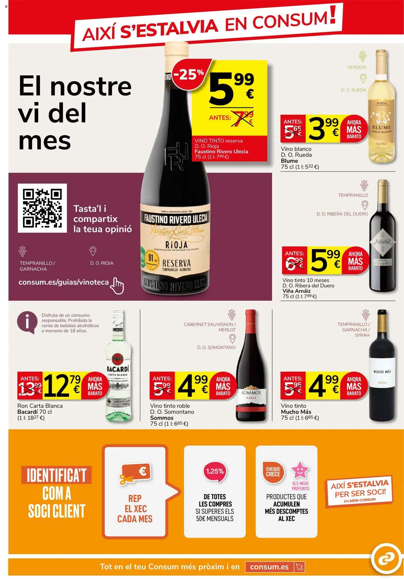 Consum - folleto Folleto in España
