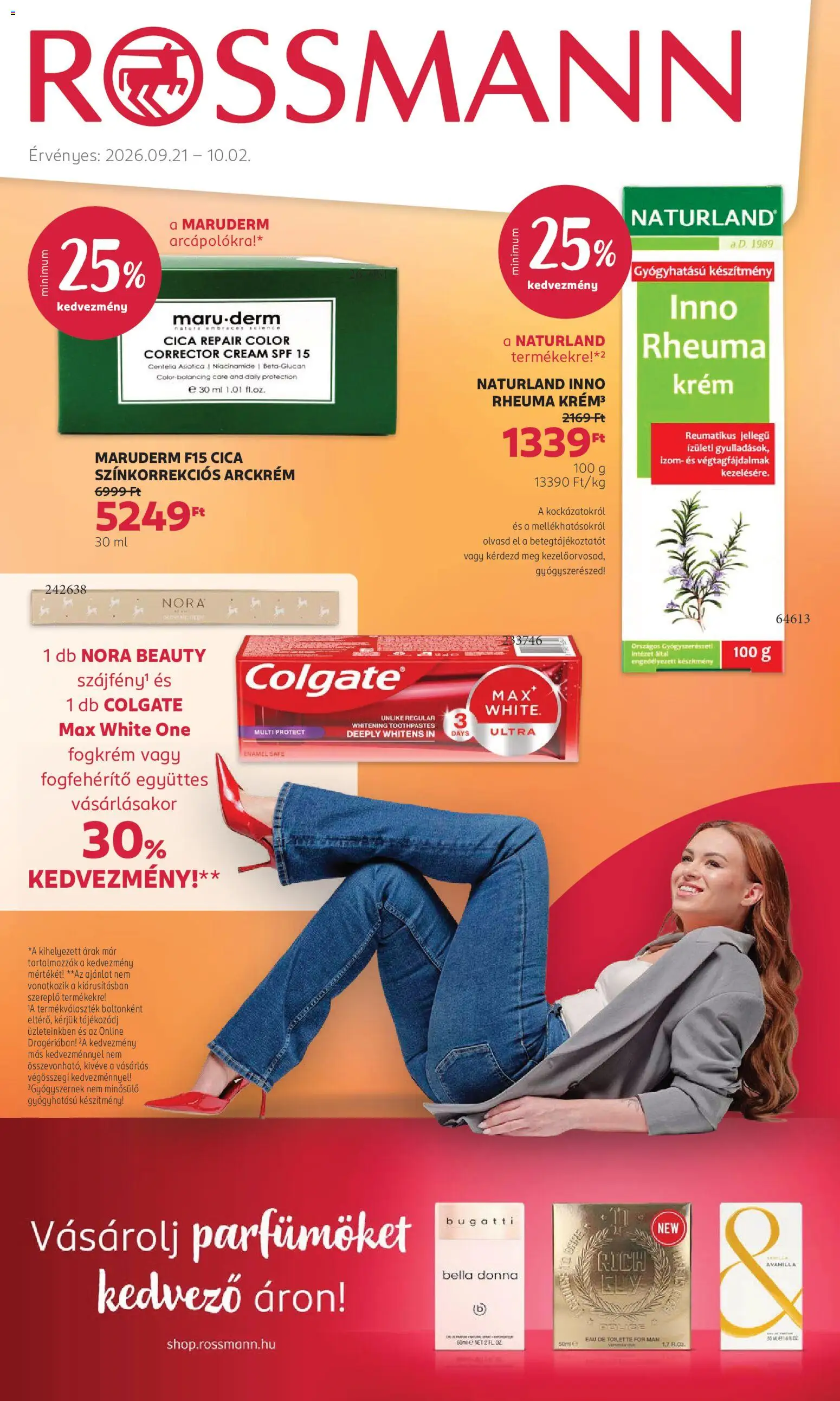Rossmann akciós újság Akciós újság in Magyarország