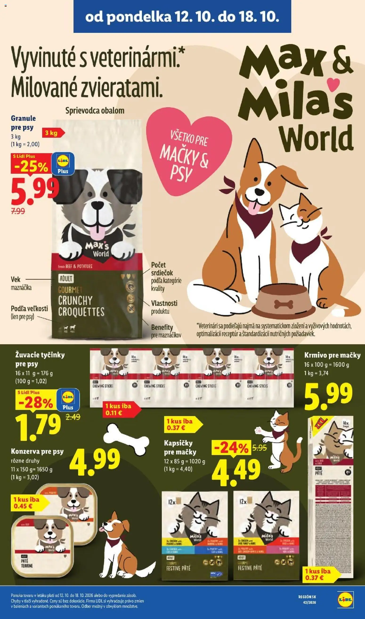 Lidl leták Leták in Slovensko