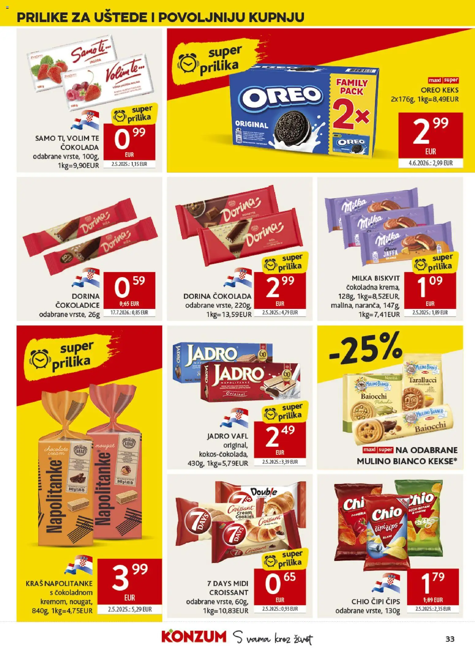 Konzum HR akciós újság Akciós újság in Magyarország