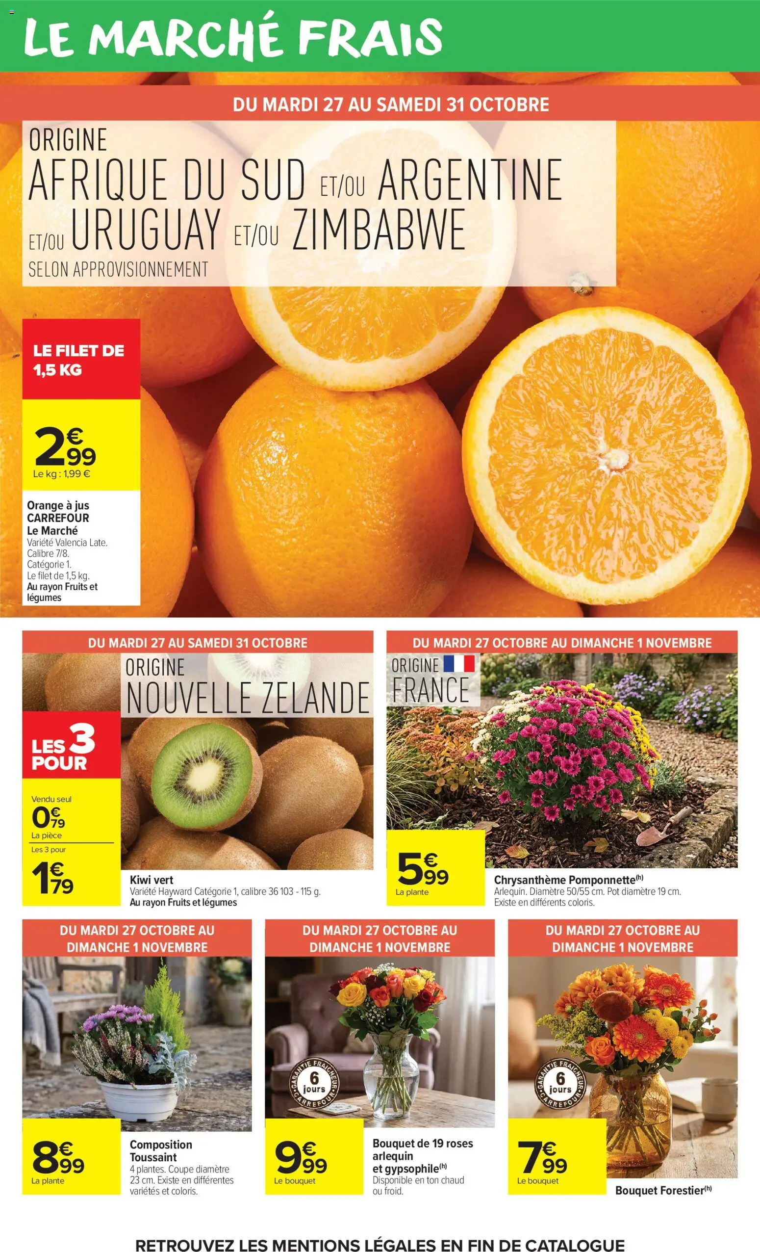 Carrefour Market catalogue Catalogue in France