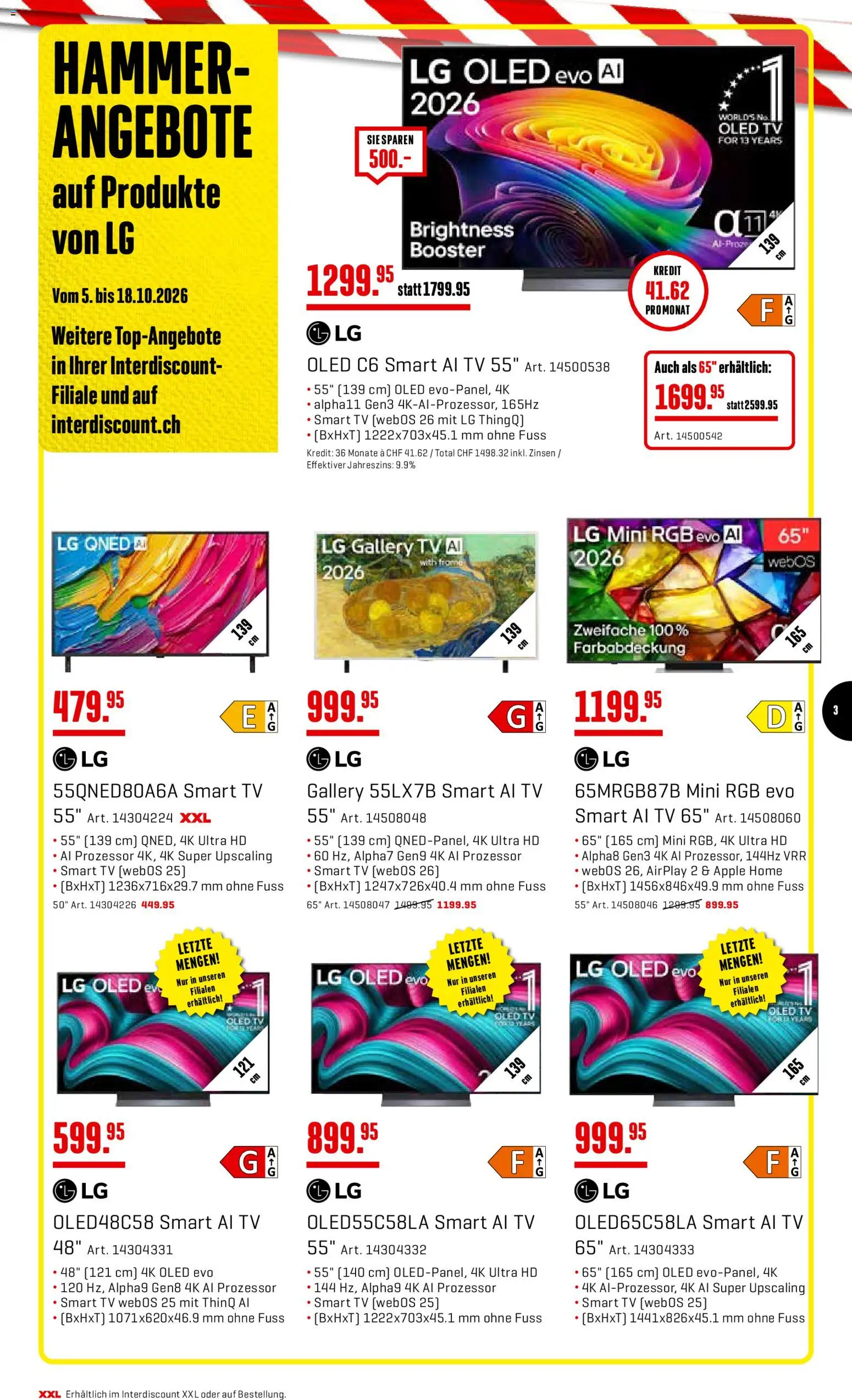 Interdiscount aktionen Prospekt in Schweiz