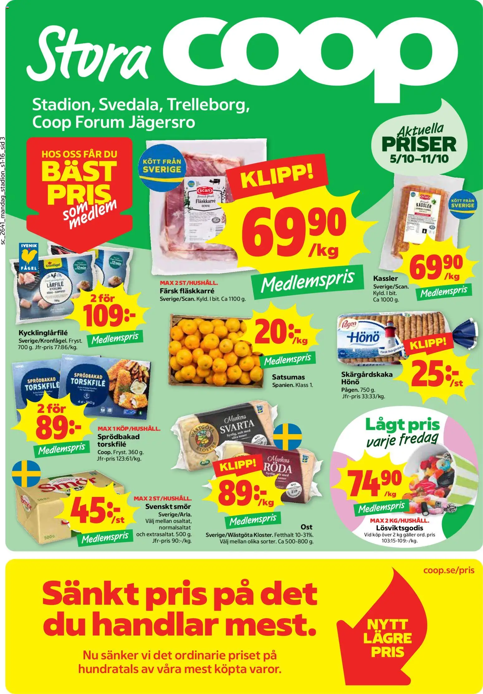 Stora Coop erbjudanden Reklamblad in Sverige
