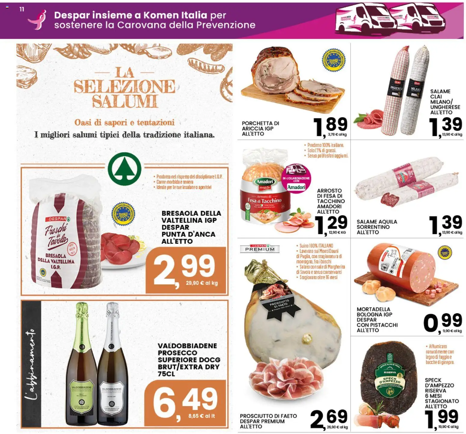 Interspar volantino Volantino in Italy