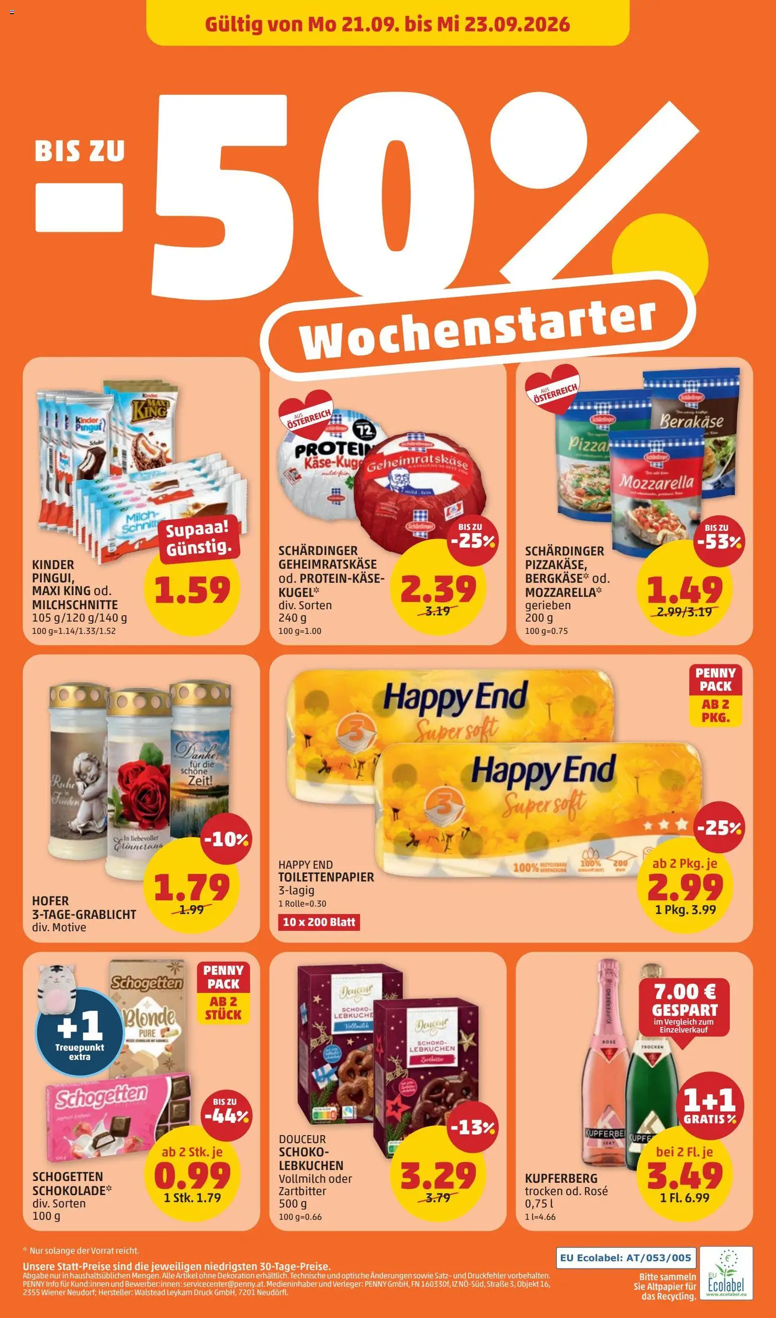 Penny Markt - Flugblatt Flugblatt in Österreich