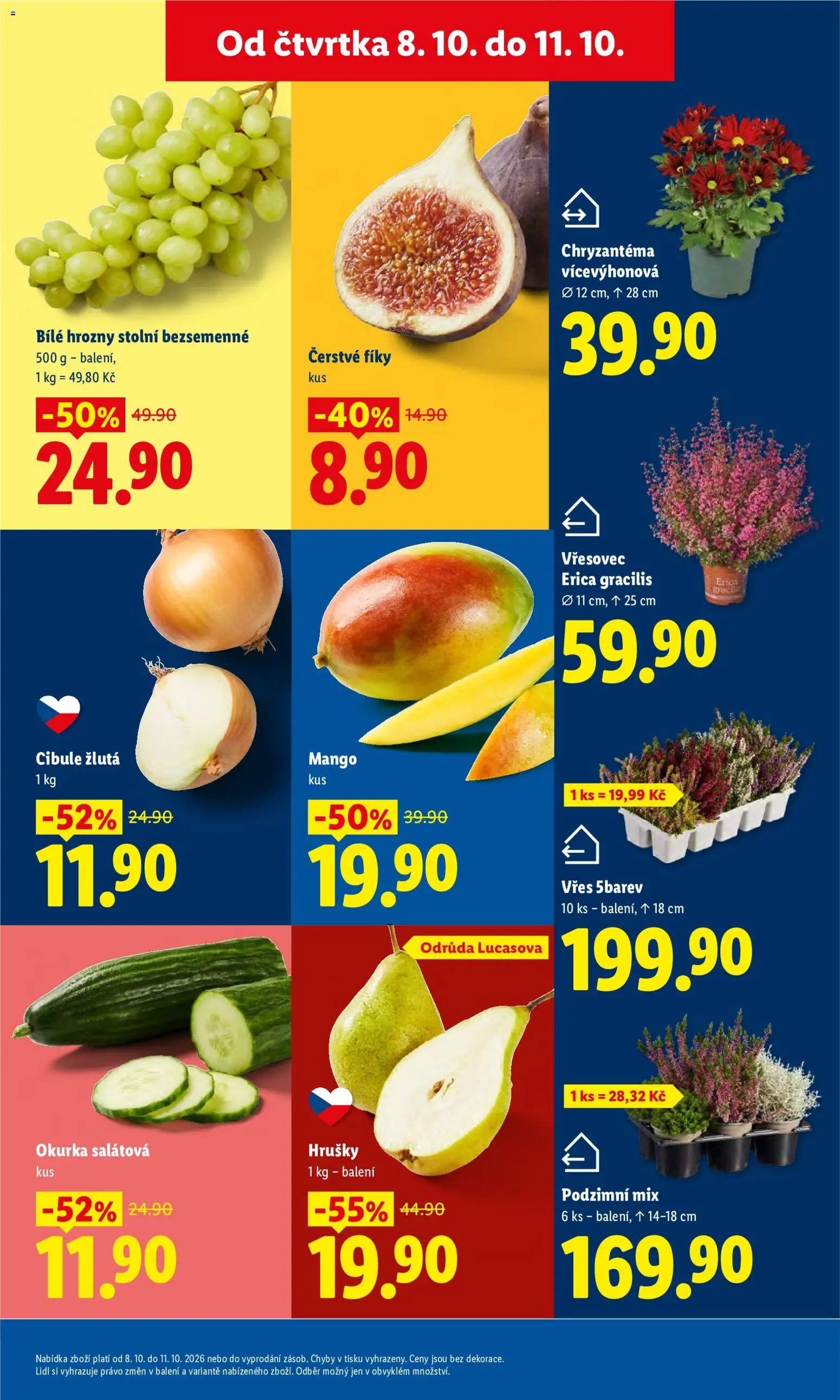 Lidl leták Leták in Česko