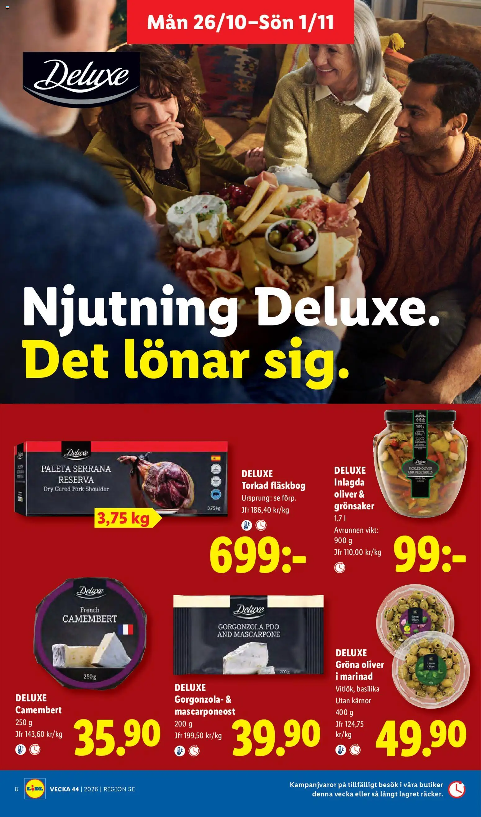 Lidl erbjudanden Reklamblad in Sverige