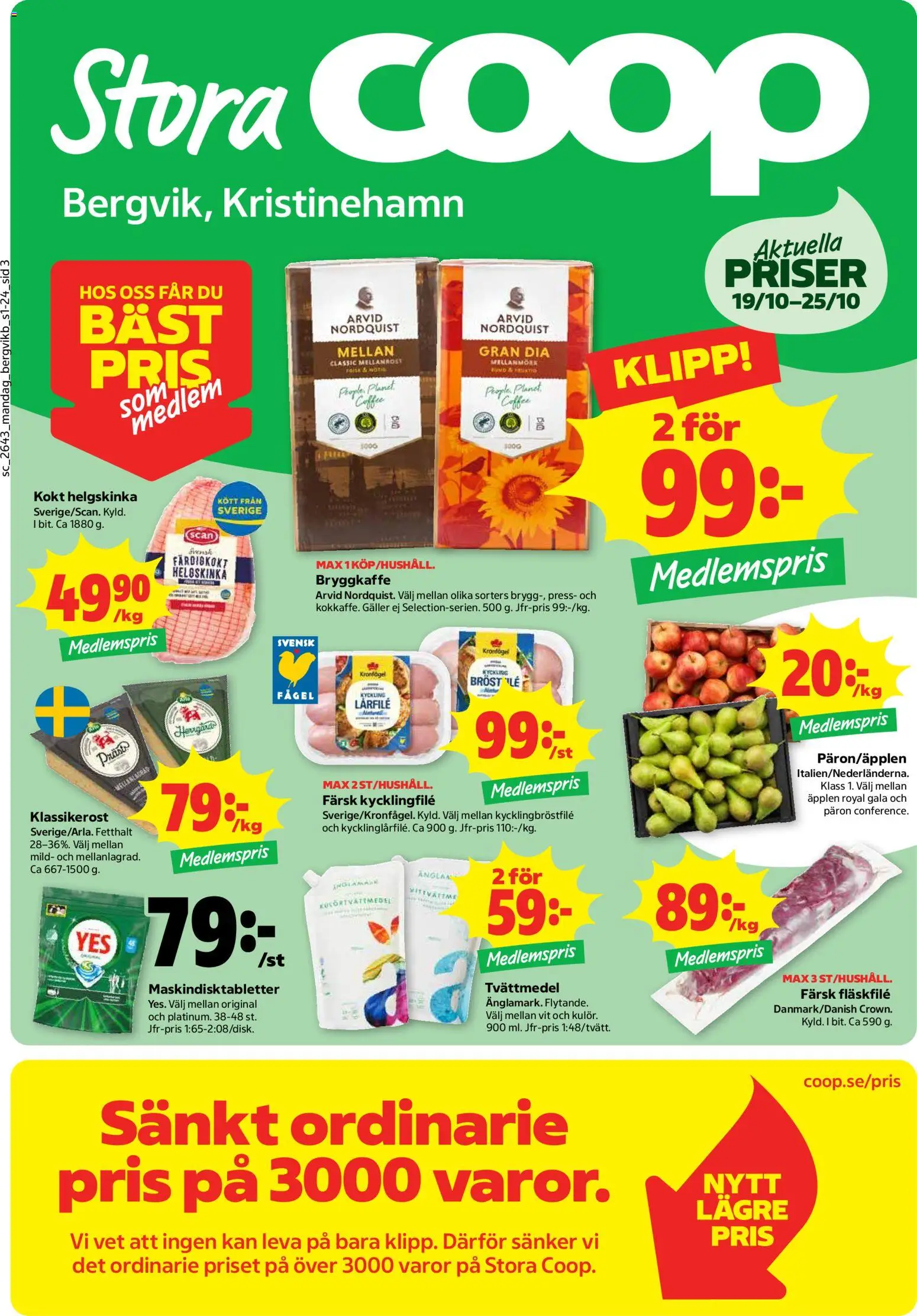 Stora Coop erbjudanden Reklamblad in Sverige
