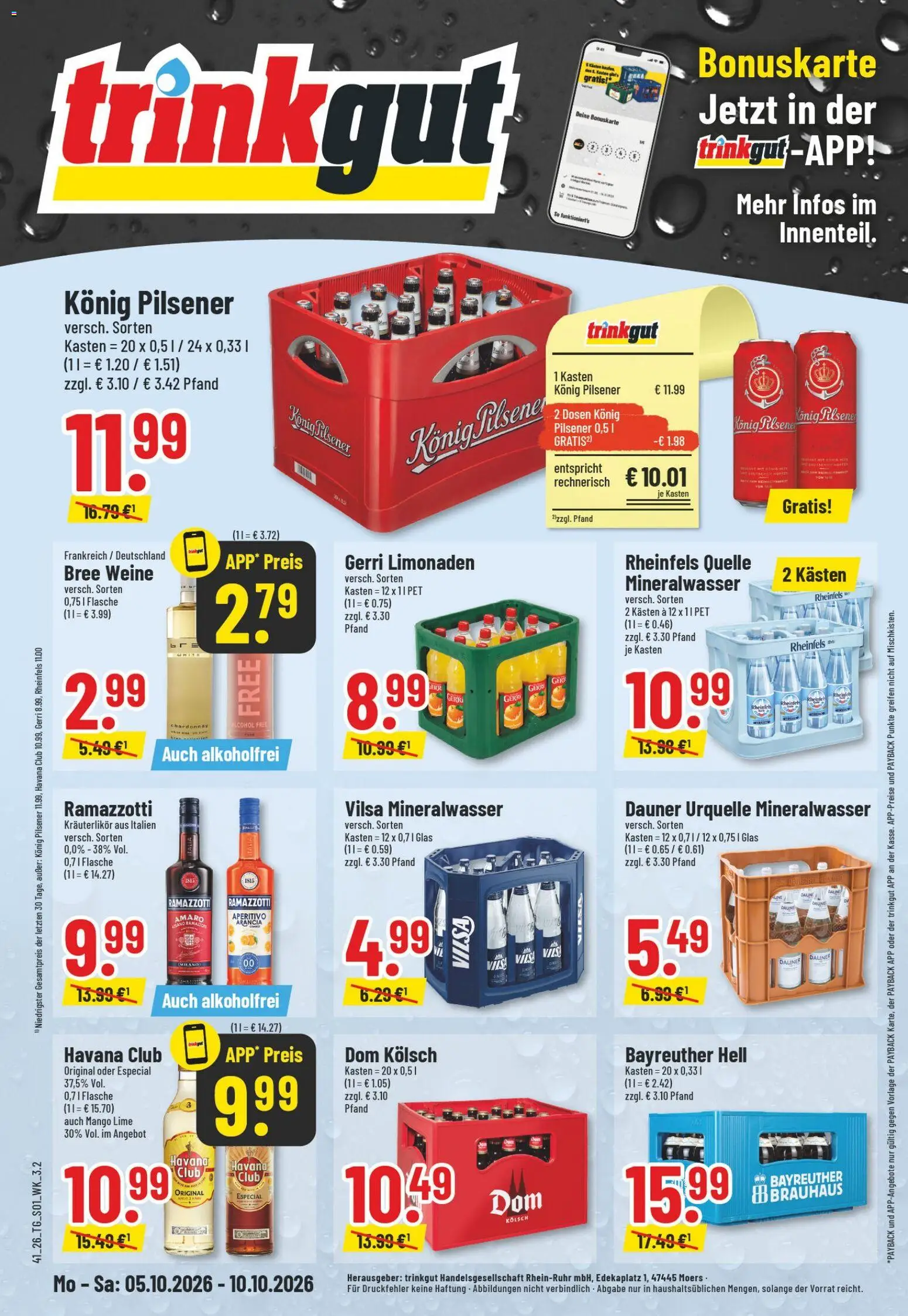 Trinkgut Prospekt Prospekt in Deutschland