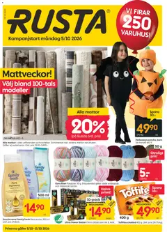Rusta Rusta erbjudanden