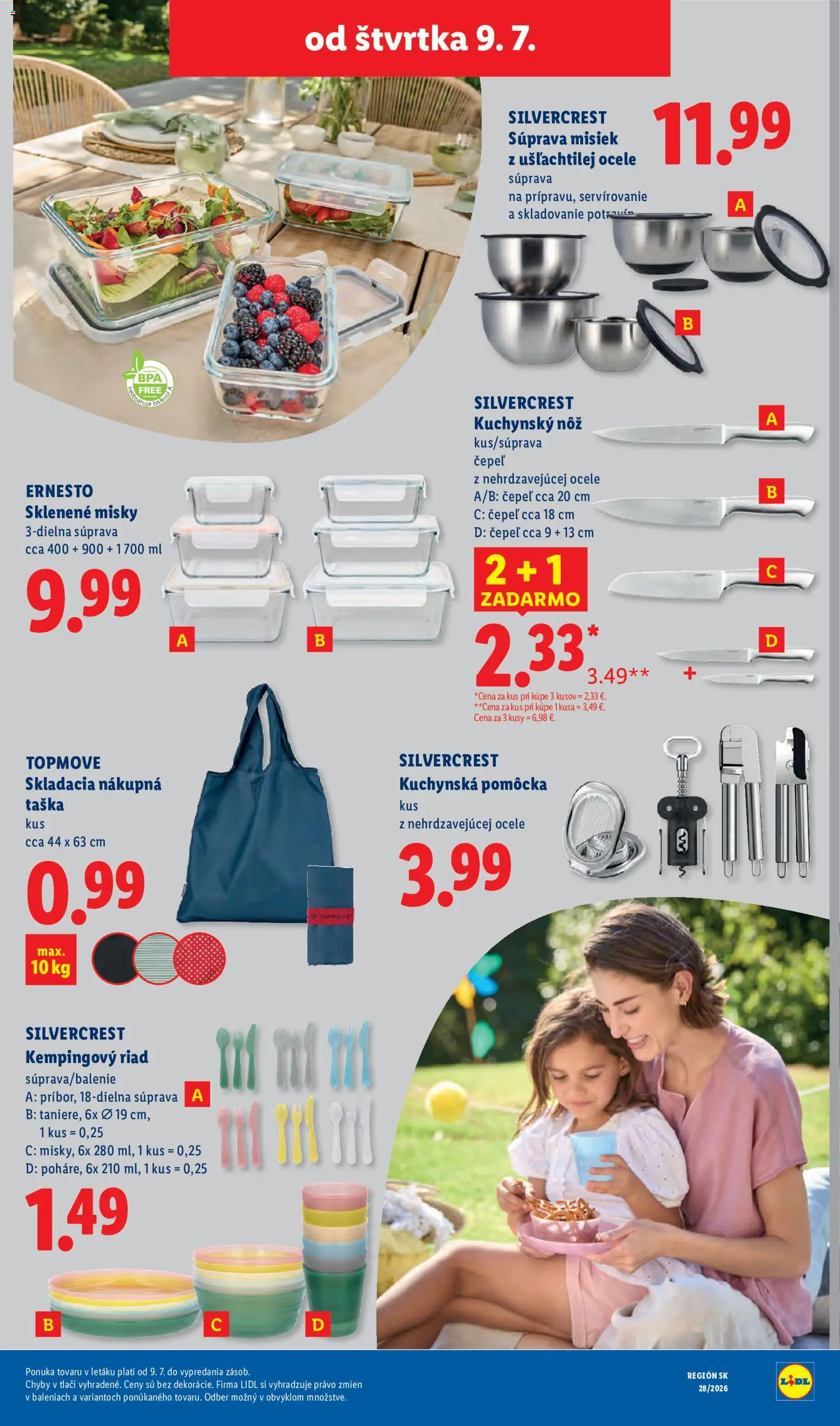 Lidl leták od 06.07.2026 » Pozrite si limitované zľavy a ušetrite ešte dnes! | Slovensko
