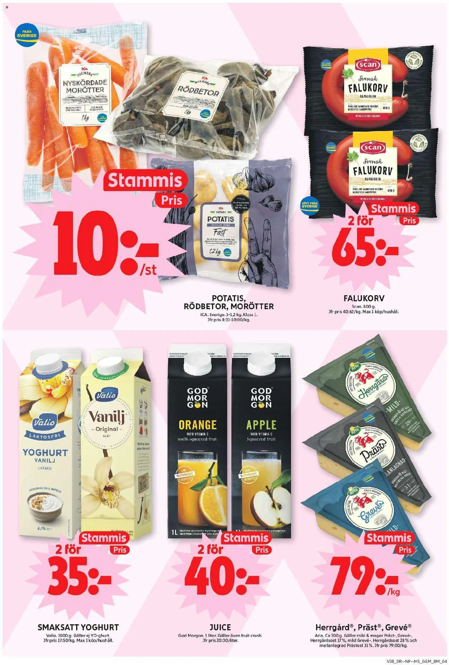 ICA Maxi erbjudanden Reklamblad in Sverige
