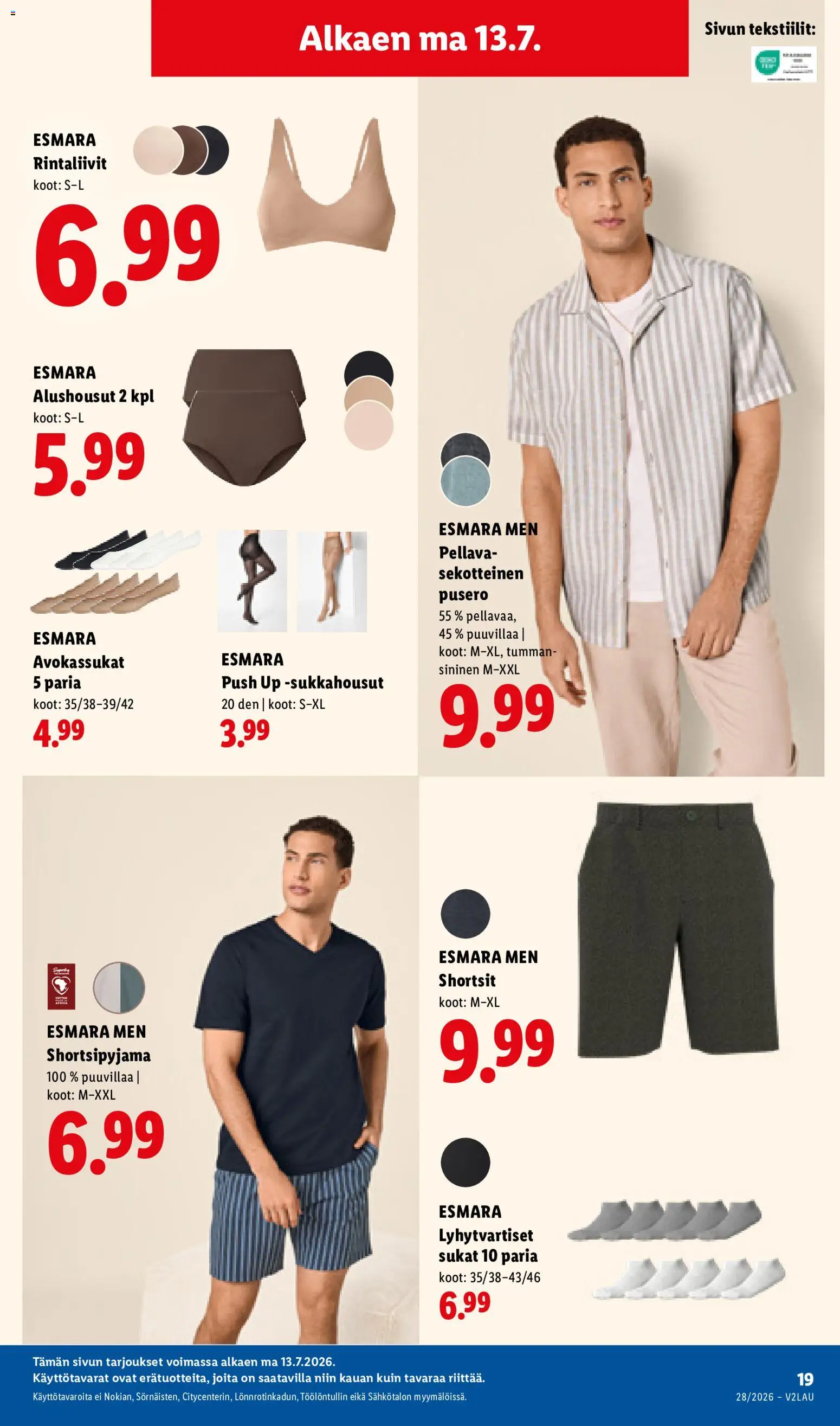 🛍️ Lidl tarjoukset alkaen 09/07/2026 » Katso huipputarjoukset ja säästä jo tänään! 💰 | Suomi