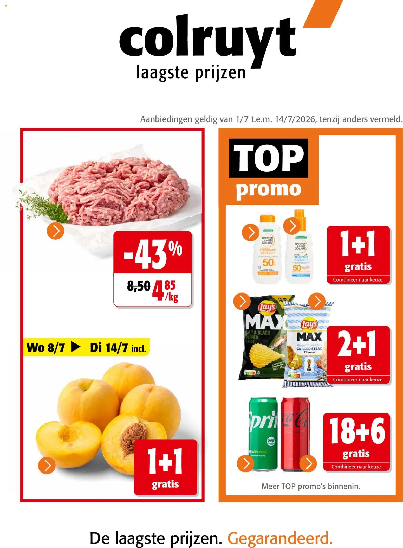Nieuwe » Colruyt folder van 01/07/2026 🤩  « is er! Ontdek geweldige aanbiedingen en bespaar. | België