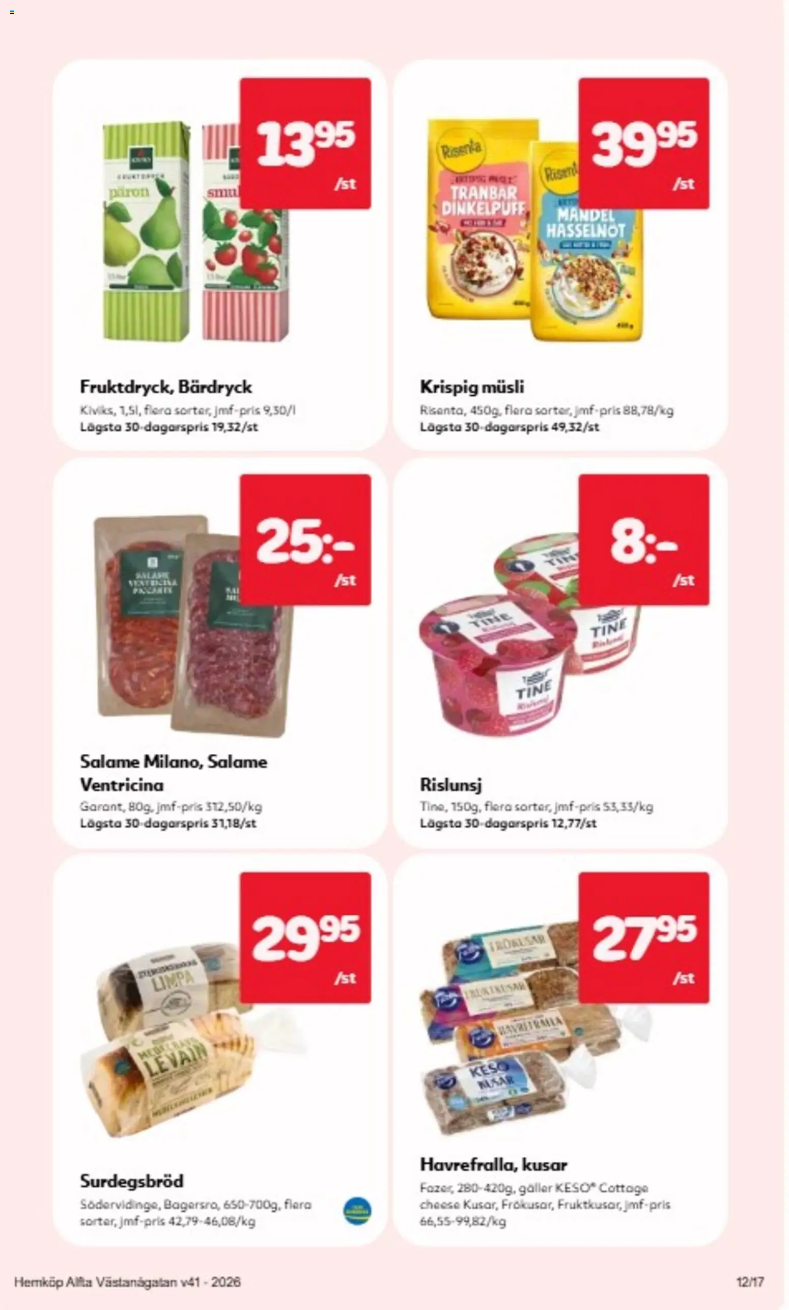 Hemköp erbjudanden Reklamblad in Sverige