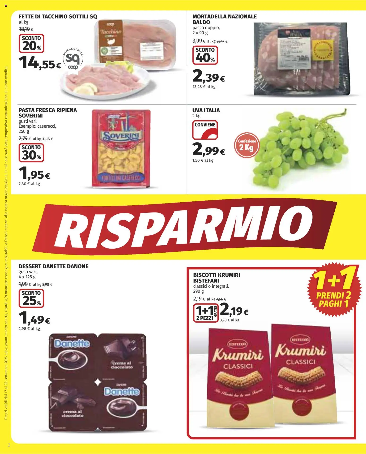 COOP volantino Volantino in Italy