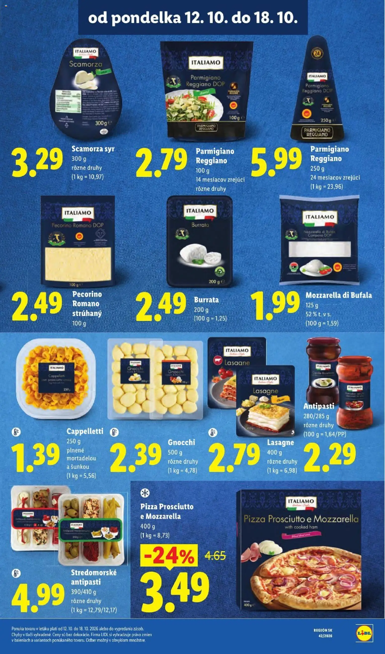 Lidl leták Leták in Slovensko