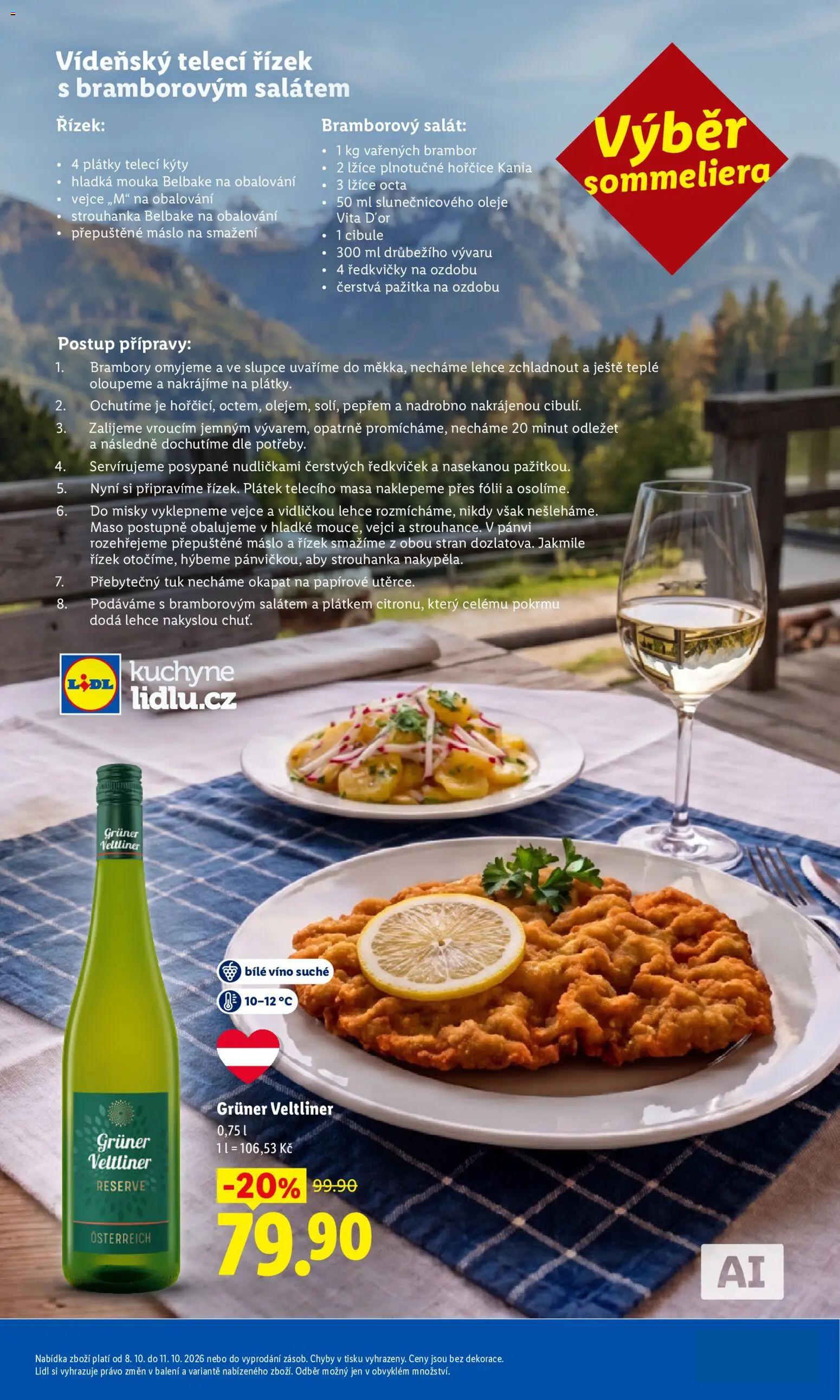 Lidl leták Leták in Česko