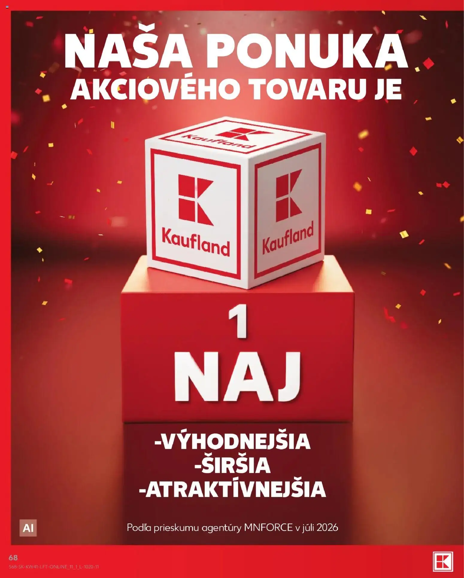 Kaufland leták Leták in Slovensko