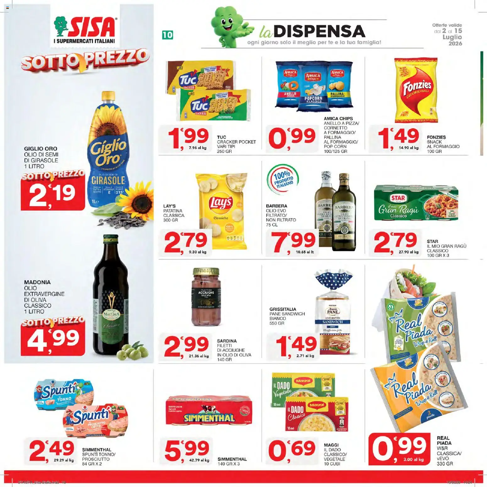 📣 Volantino SISA dal 📅 02/07/2026 - Scopri le offerte ora!🔥 | Italy
