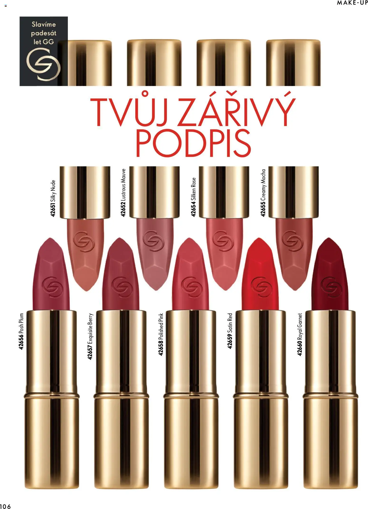 Oriflame katalog Novage+ Proceuticals Leták in Česko