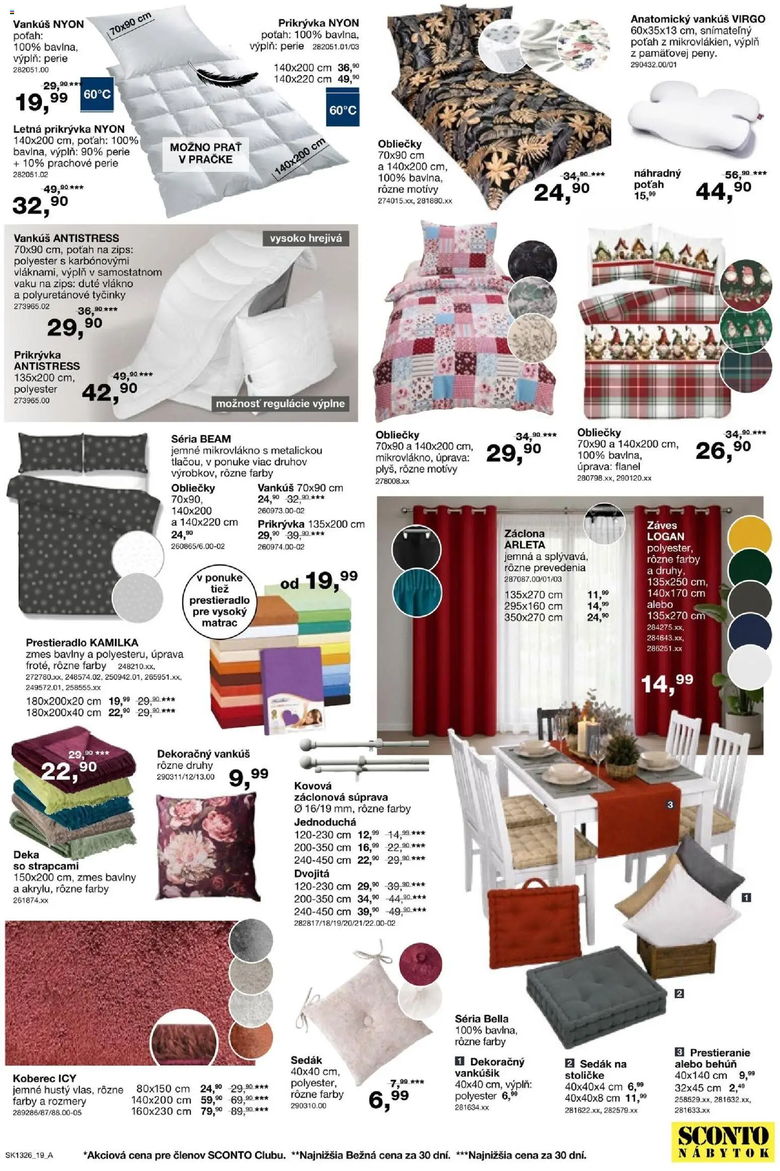 Sconto nábytok leták Leták in Slovensko