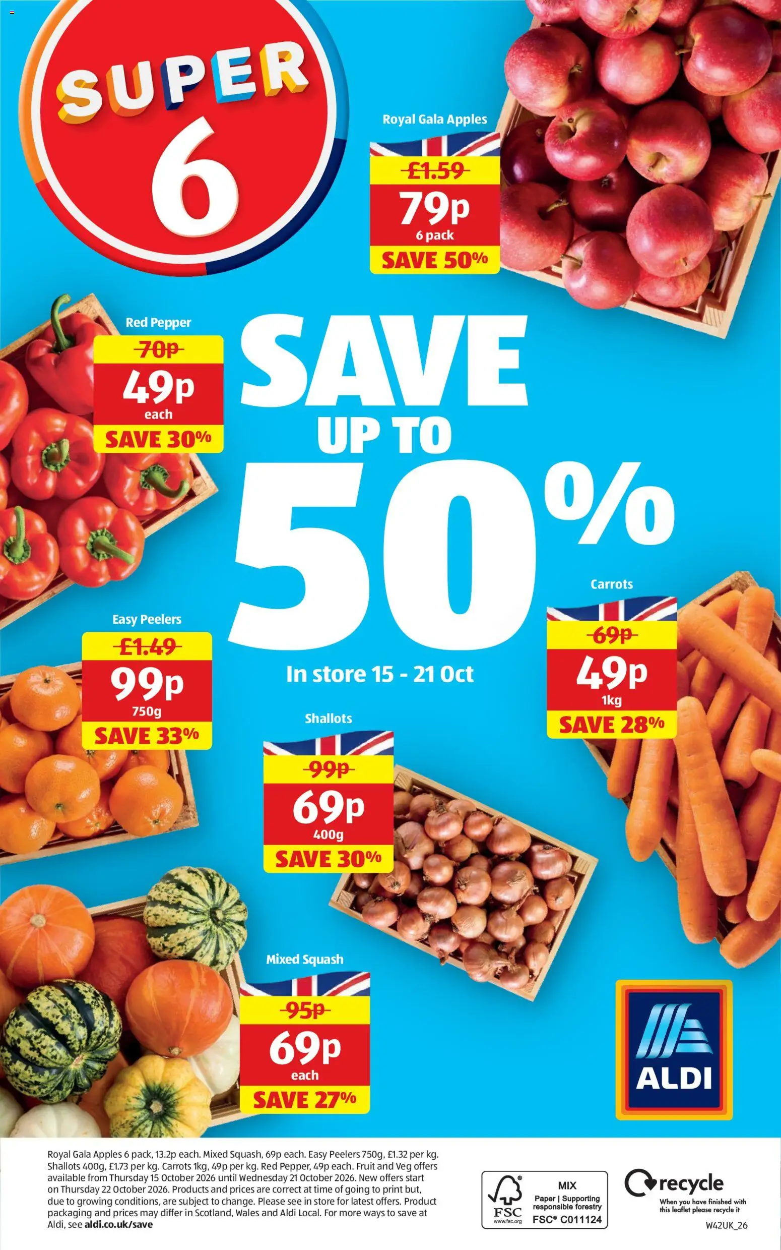 Weekly offers Aldi Leaflet in United Kingdom