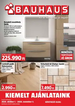 Bauhaus Bauhaus akciós újság