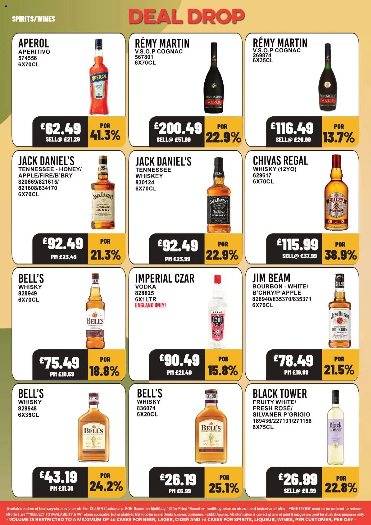 Bestway - Deal Drop Leaflet in United Kingdom