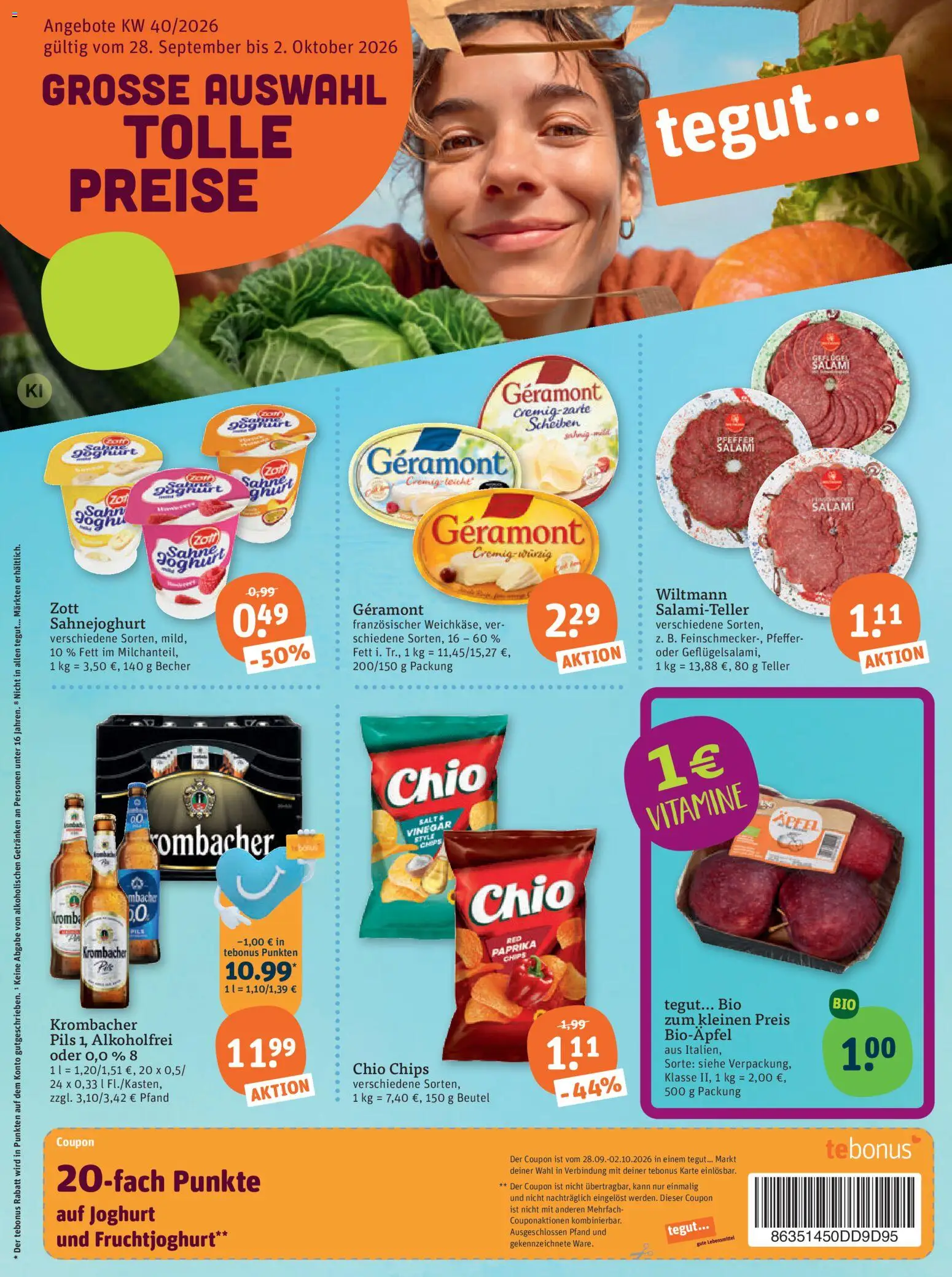 Tegut Prospekt Prospekt in Deutschland