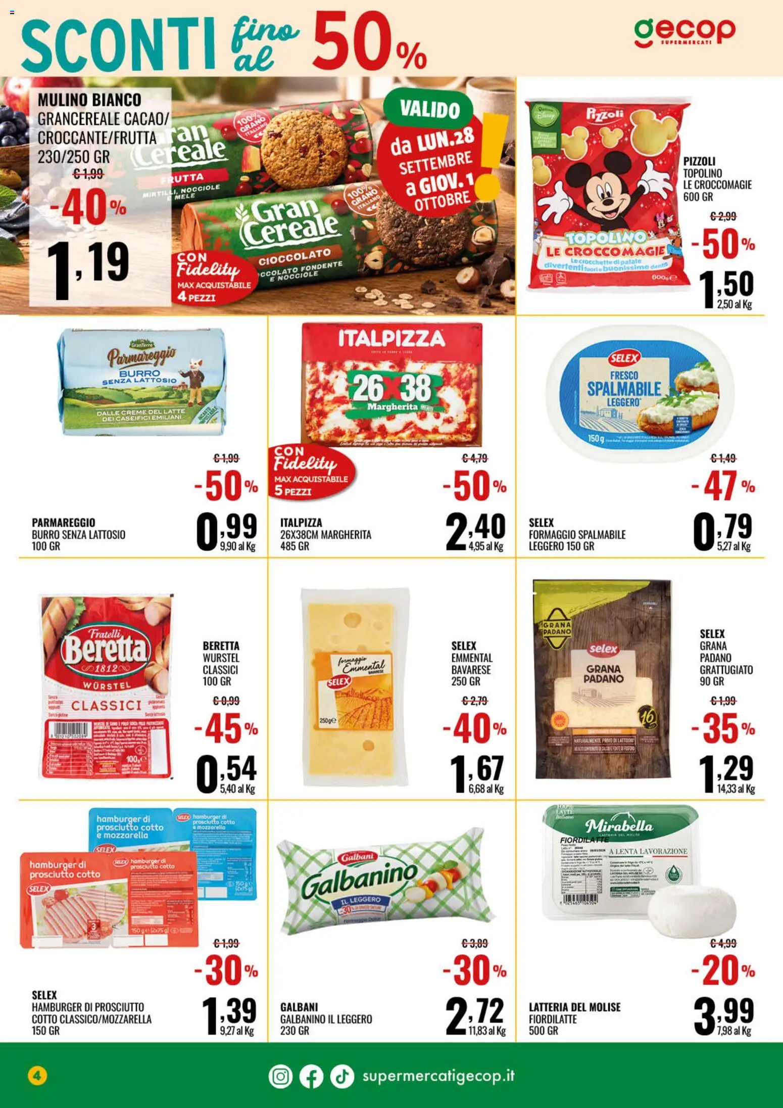 GECOP volantino Volantino in Italy